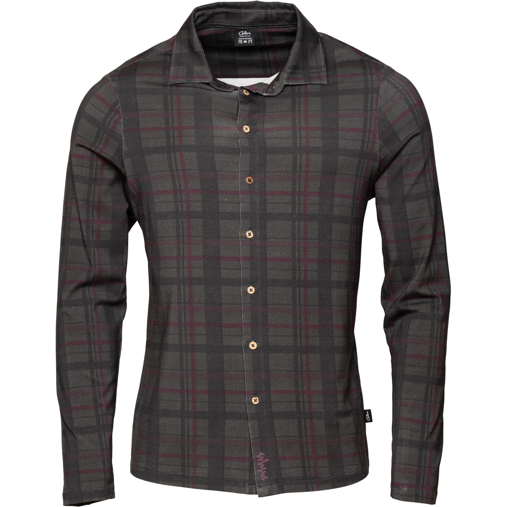 Chillaz Sebastian 2.0 Dark Grey Hemd - Das Bequemste Hemd Für Outdoor-Abenteuer