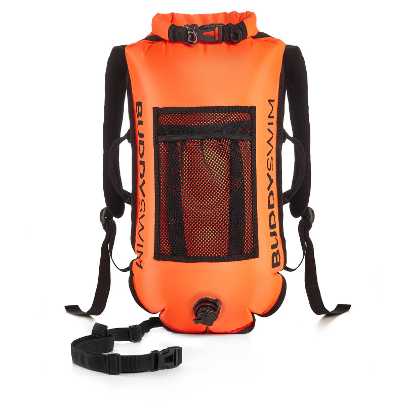 Produktbild von Buddyswim Dry Bag Buoy Backpack 28lt - Rucksackboje - orange