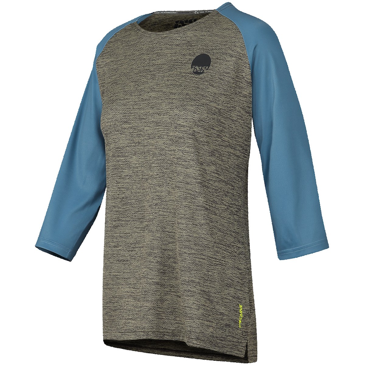Picture of iXS Carve X Women Jersey 3/4 Sleeves - camel/ocean