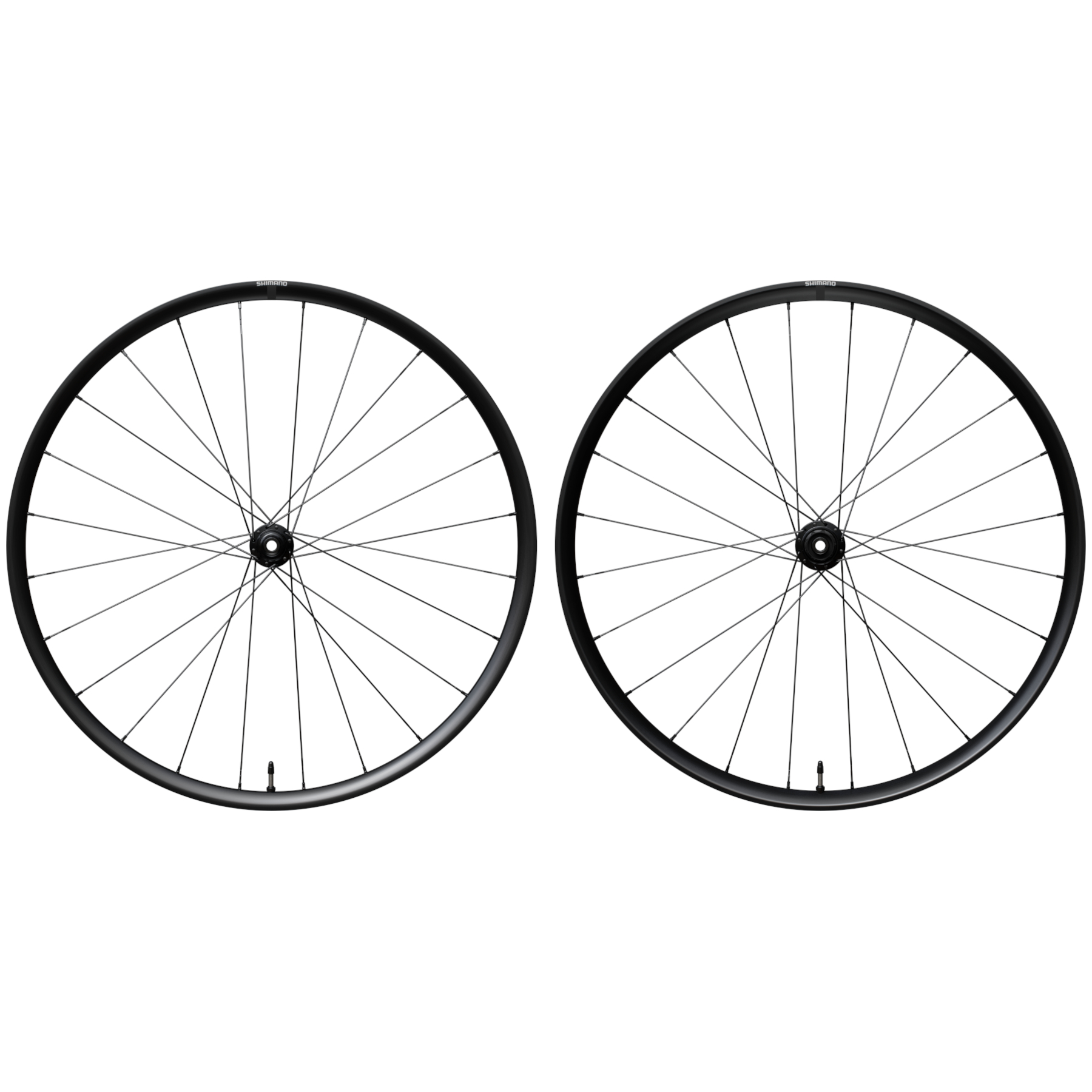 Picture of Shimano GRX WH-RX180 Wheelset - 28&quot; | Clincher | Centerlock - 12x100mm | 12x142mm - HG L