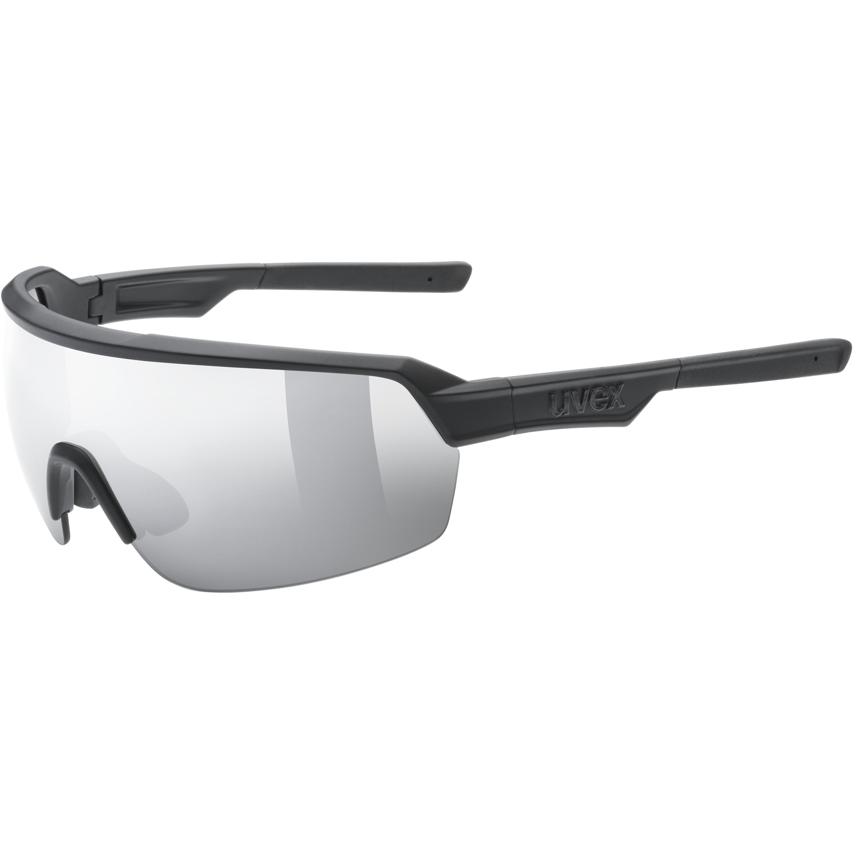 Produktbild von Uvex sportstyle 227 Brille - black mat/mirror silver