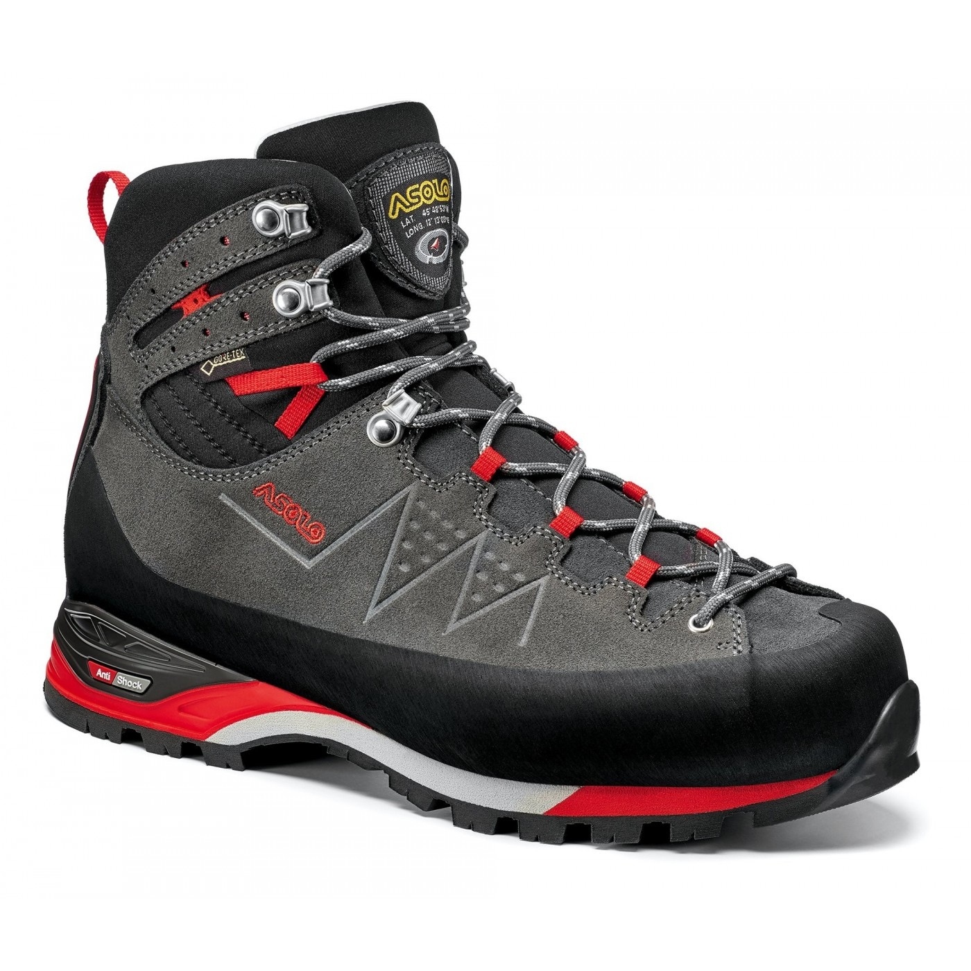 Picture of Asolo Traverse GV Shoes - graphite/red