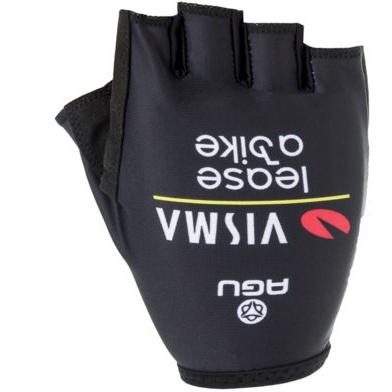 Produktbild von AGU Team Visma Replica Kurzfinger-Handschuhe - Lease a Bike 2024 - schwarz