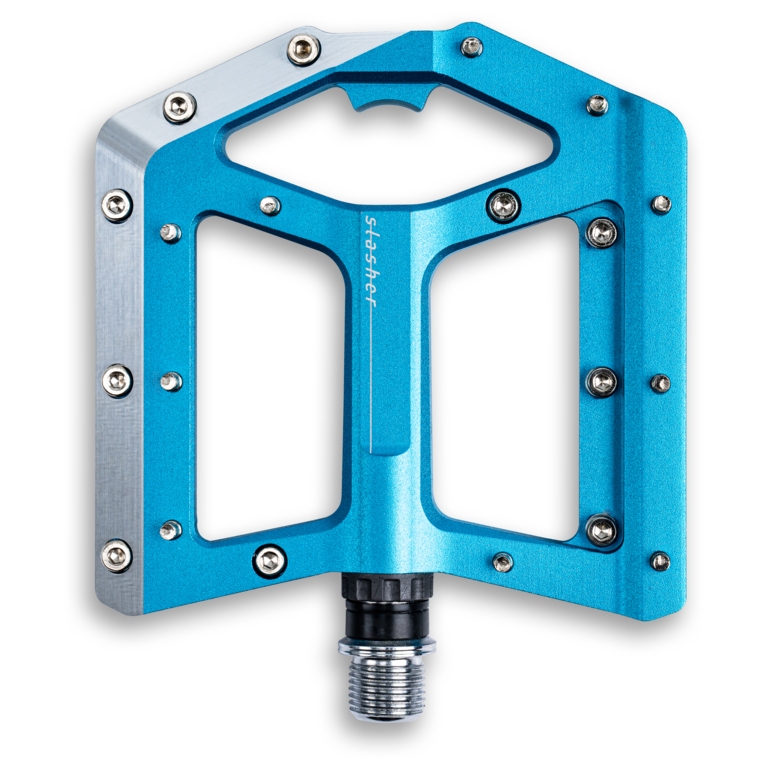 Picture of CUBE SLASHER Flat Pedals - blue