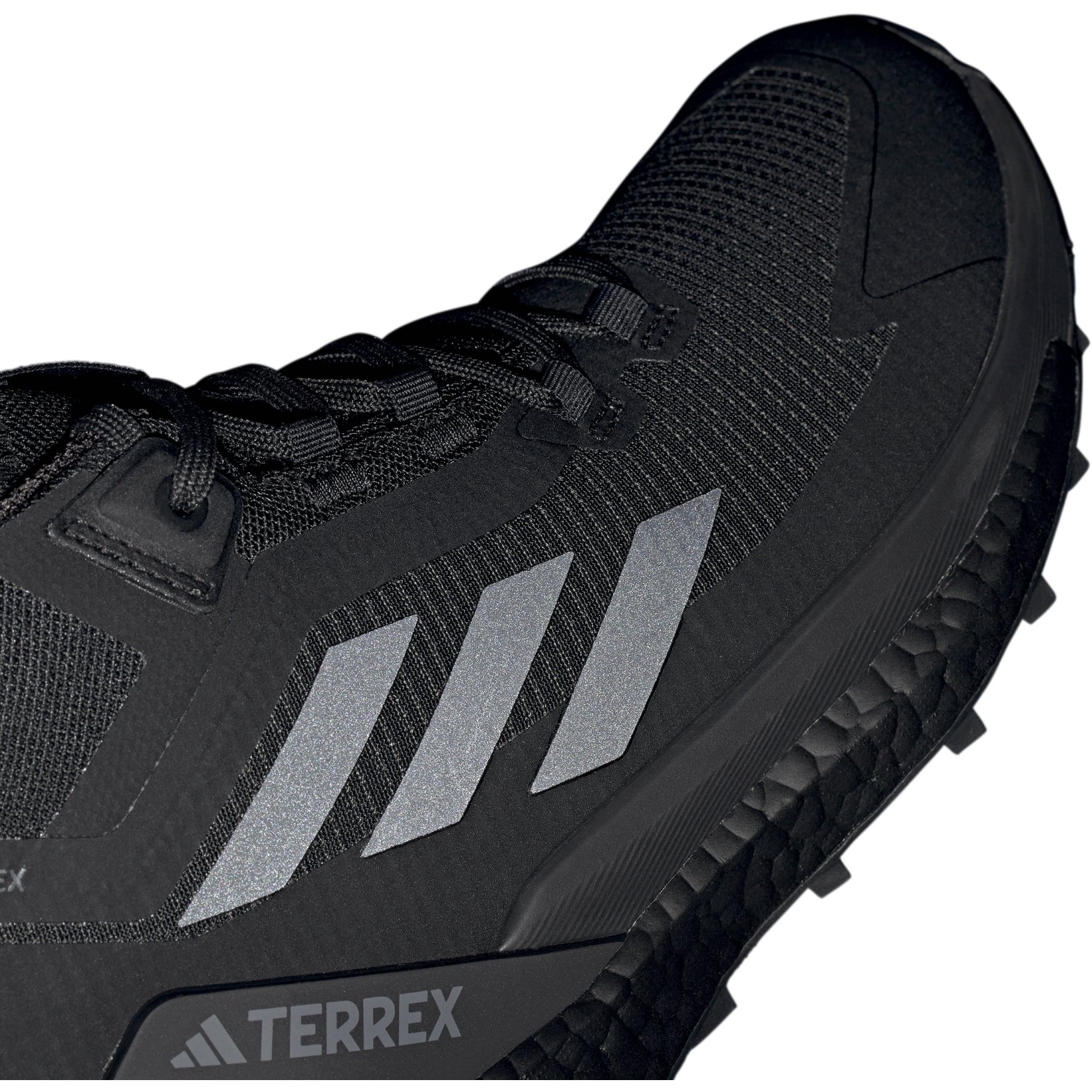 NEW Adidas Terrex store FREE HIKER GTX Mens Waterproof Hiking Shoe All Black US Sz 7