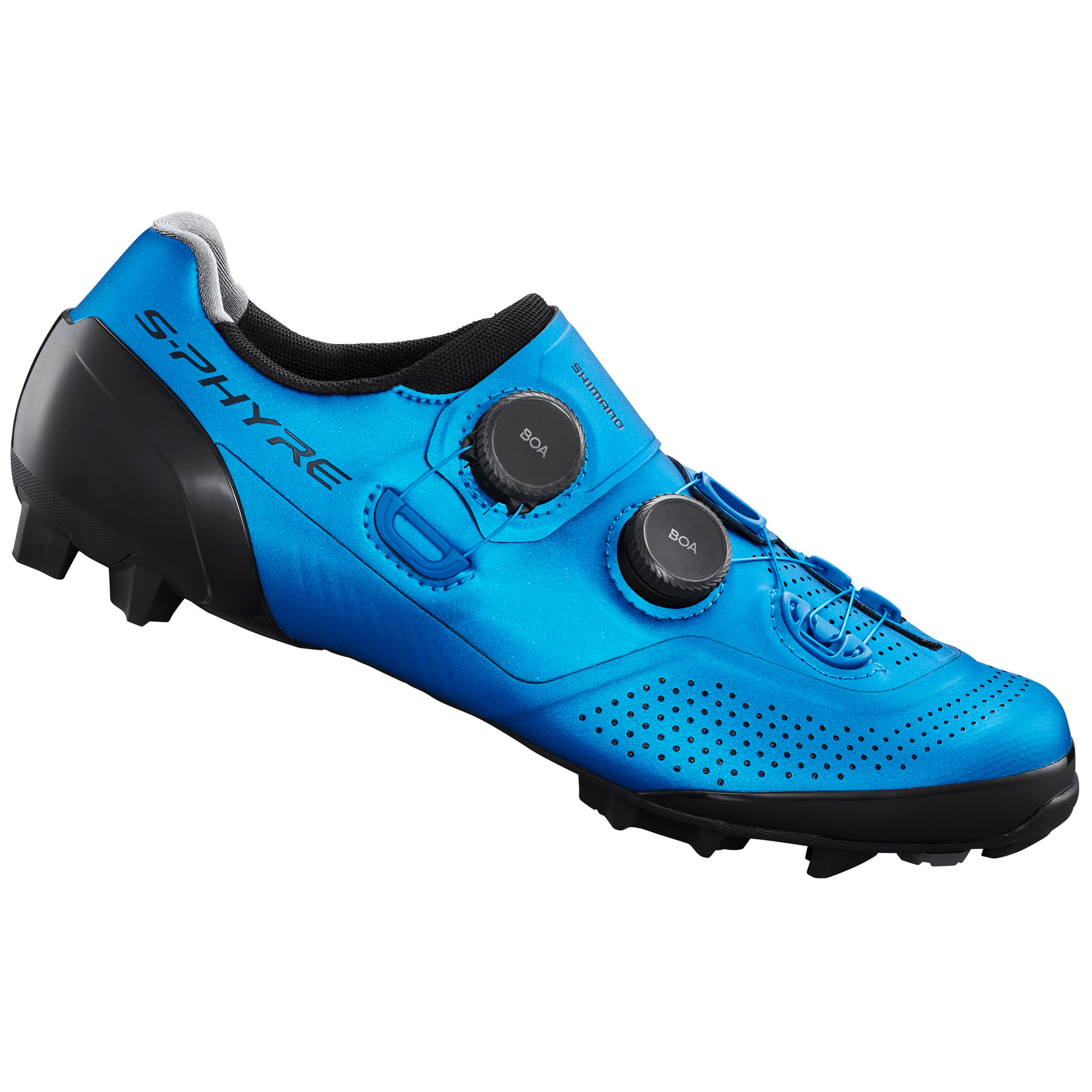 Picture of Shimano S-Phyre SH-XC902 Bike Shoes Men - Wide - blue