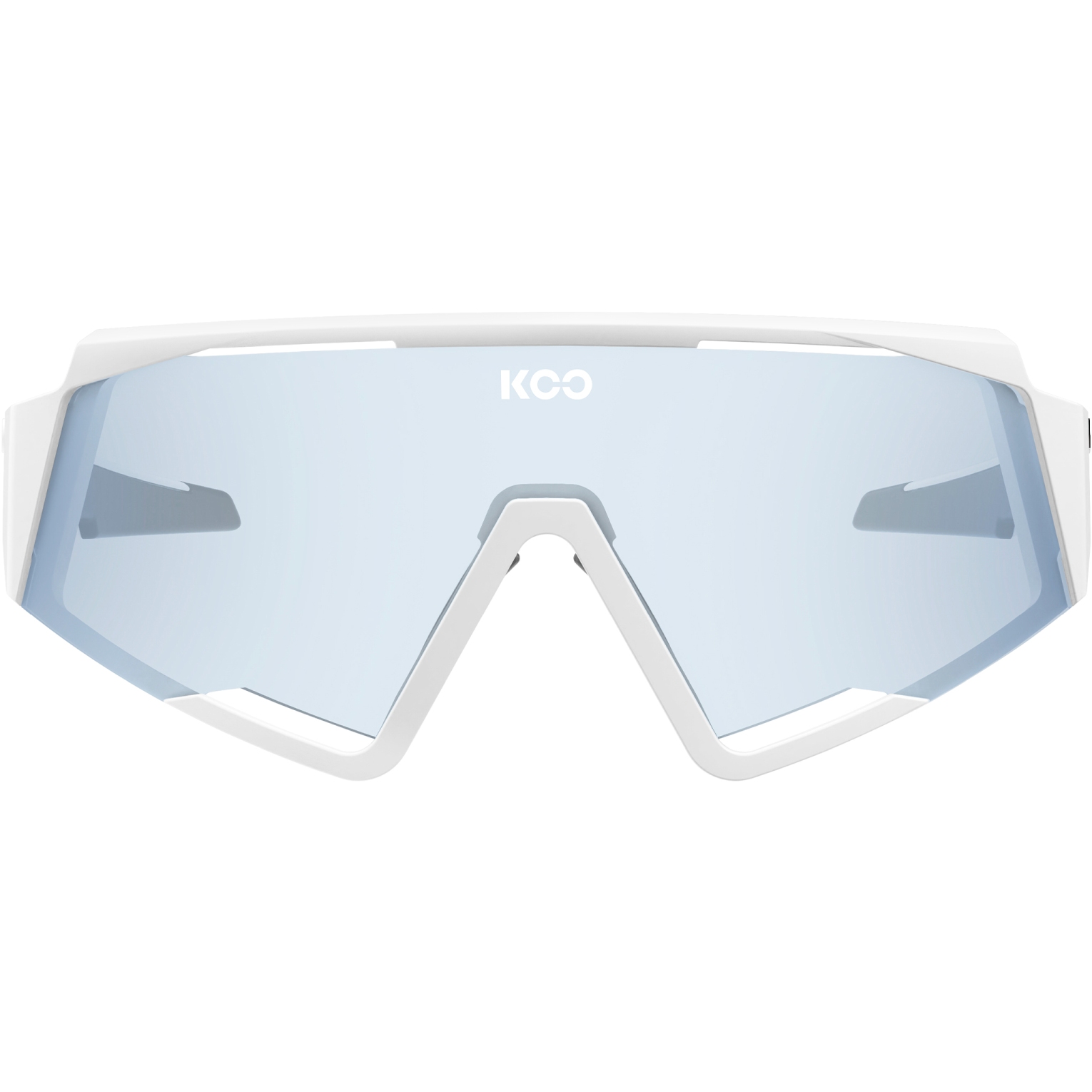 KOO Spectro Photocromic Sonnenbrille - White - Turquoise Mirror