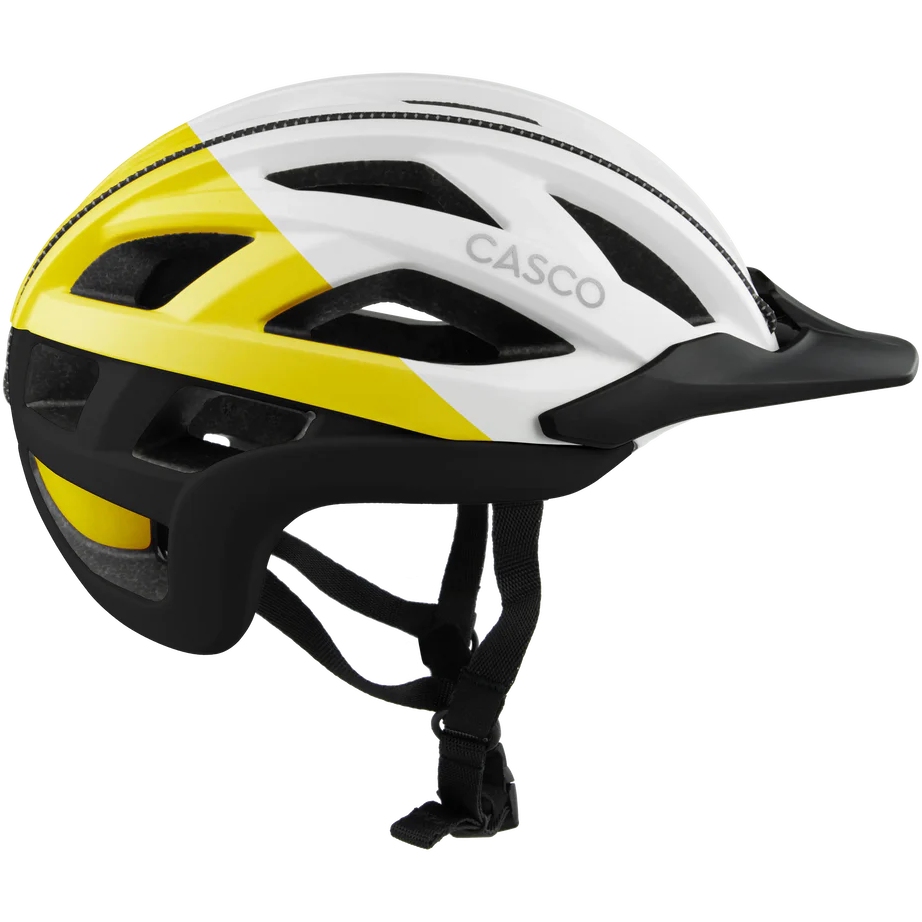 Casco CUDA Pareo Helm - Pure White Yellow Black | BIKE24 AT