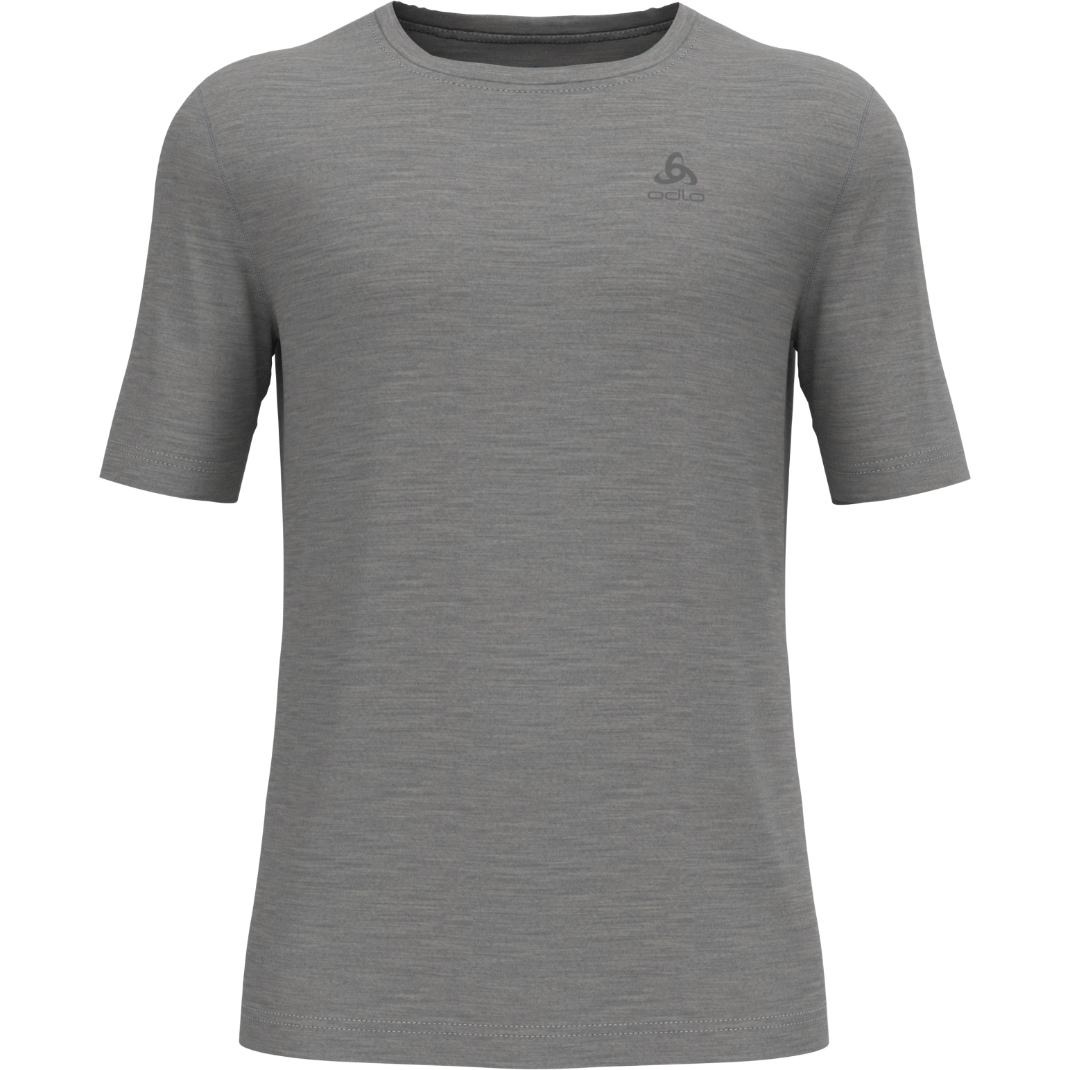 Odlo Men S Natural Merino Crew Neck Base Layer T Shirt Odlo Steel