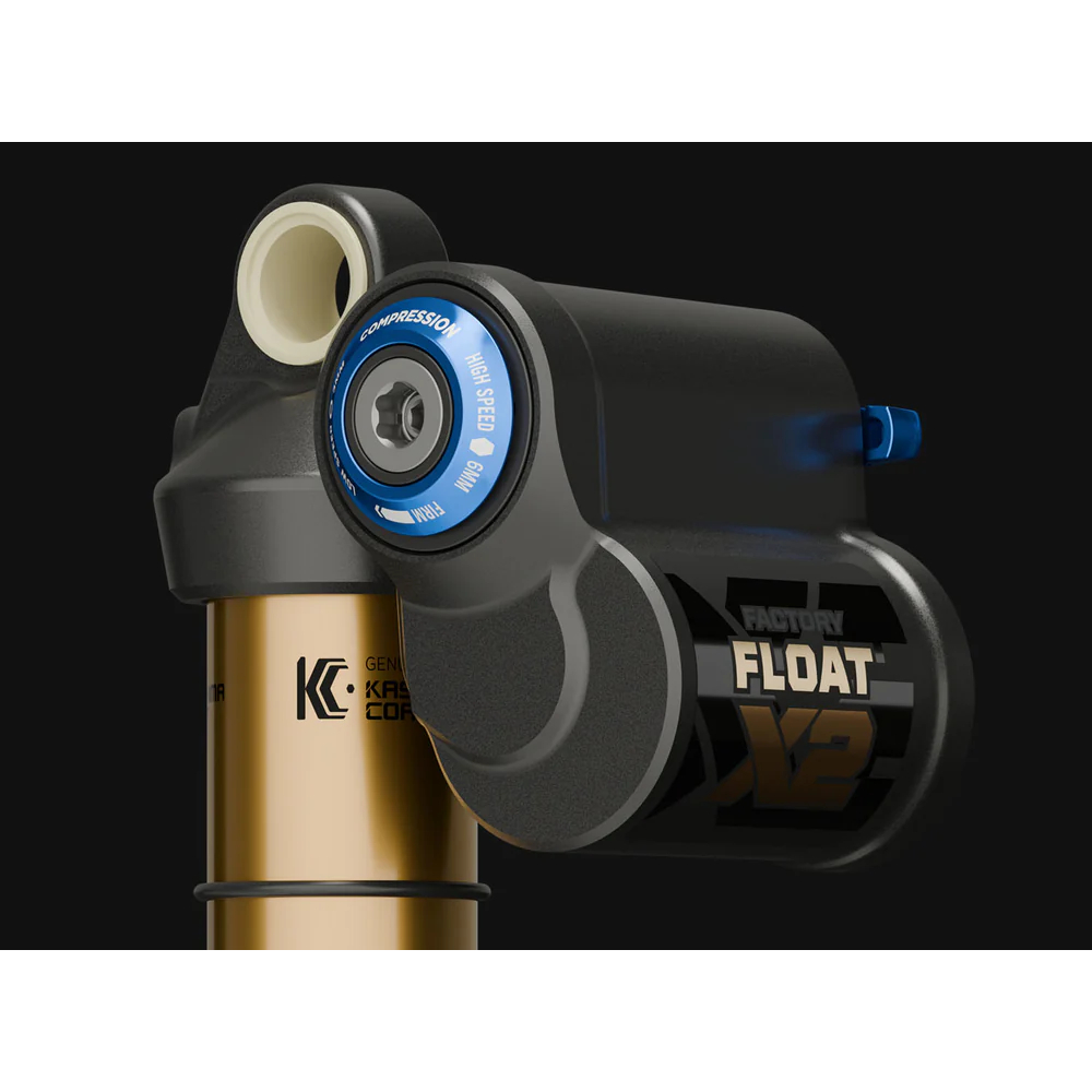 パーツ FOX SHOX Float X Factory 205x60mm FOX FLOAT X Factory Rear Shock - Trunnion Metric, 205 x 60