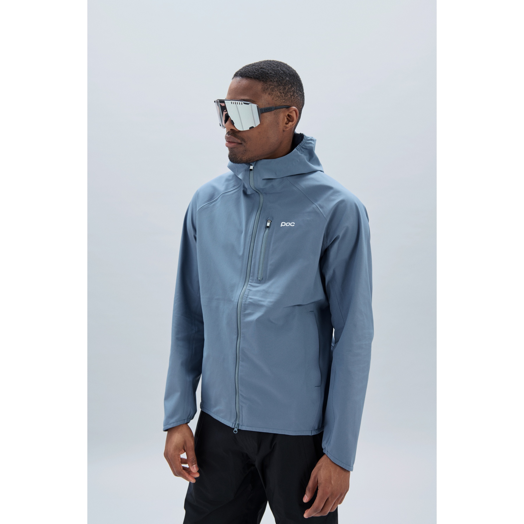 Mens blue rain jacket online