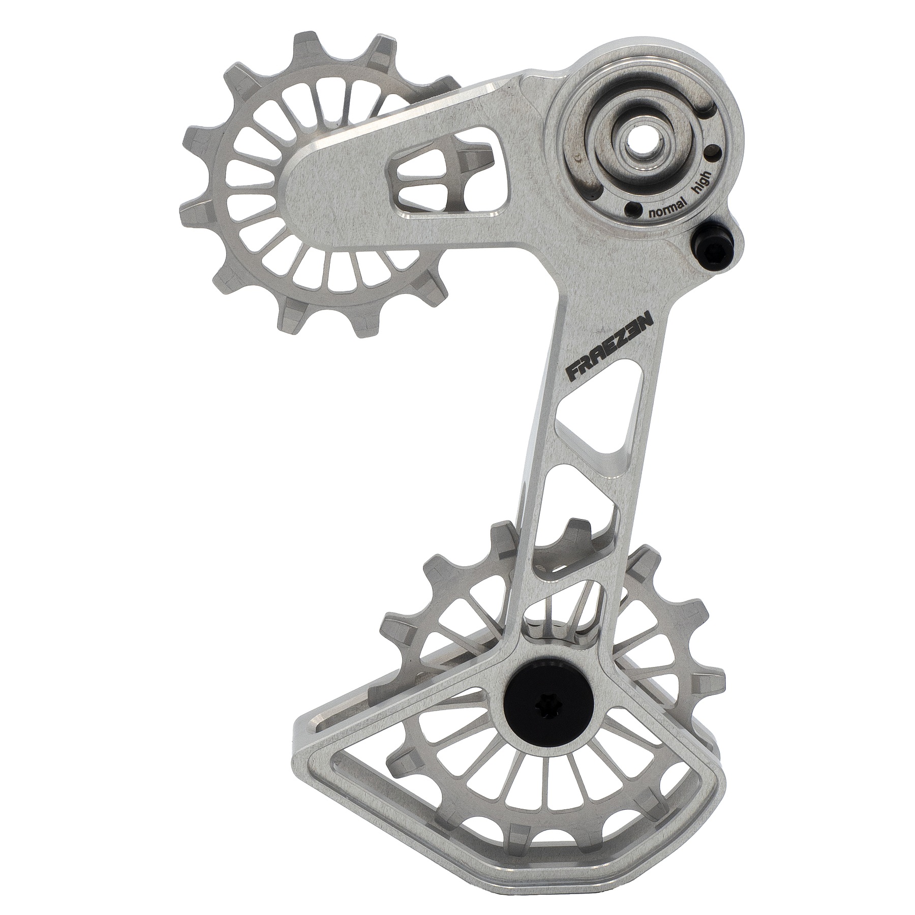 Kuva tuotteesta Fraezen KAEFIG Rear Derailleur Cage - SRAM EAGLE - silver / silver