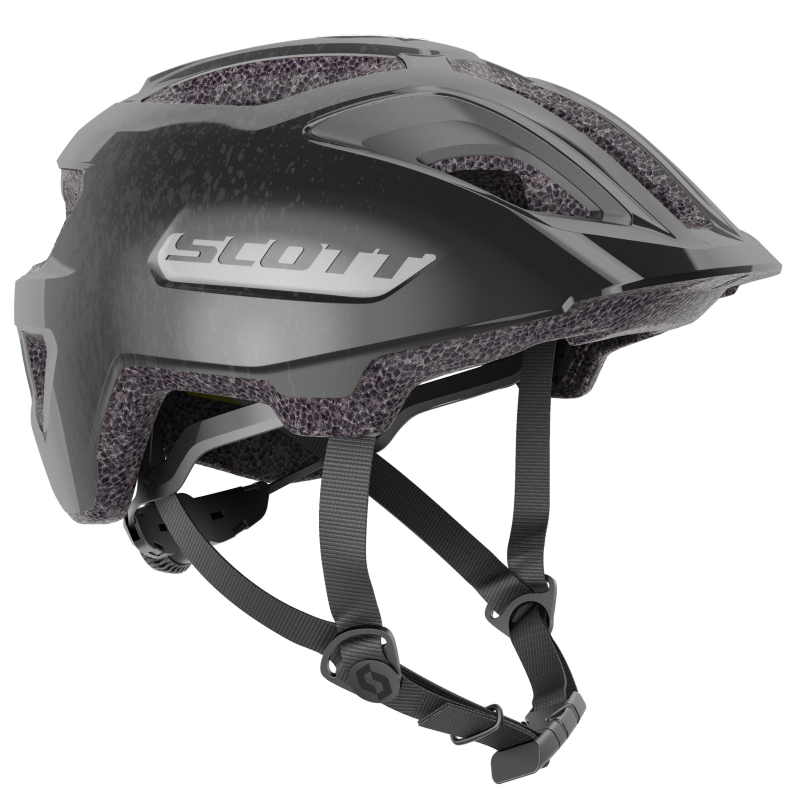 Picture of SCOTT Spunto Plus Junior (CE) Helmet - black/reflective grey