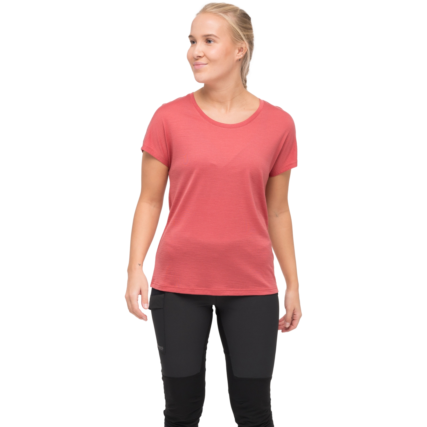 Produktbild von Bergans Whenever Merino T-Shirt Damen - rusty dust