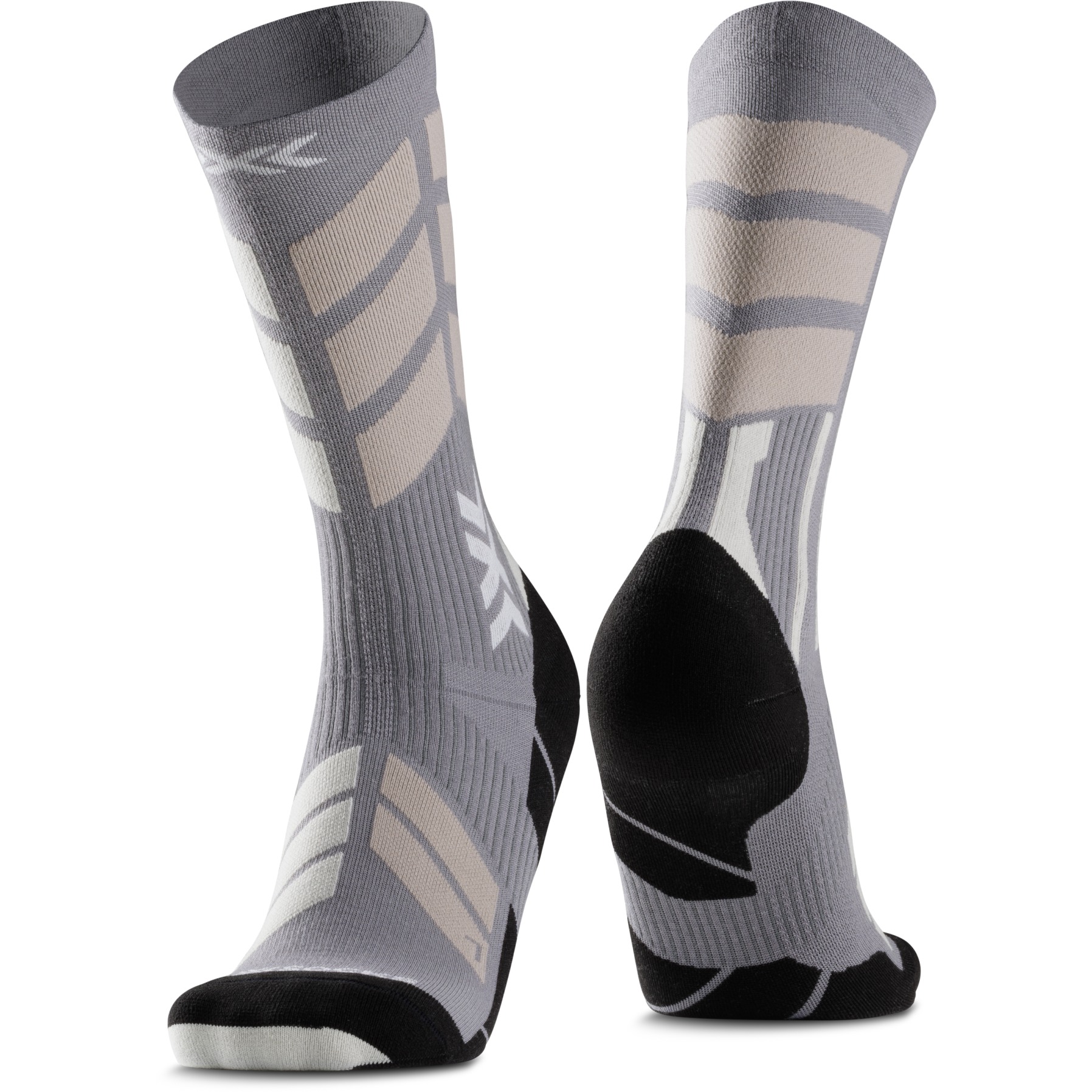 Image de X-Socks Chaussettes - X-Country Perform Merino Crew - seal grey/light sand