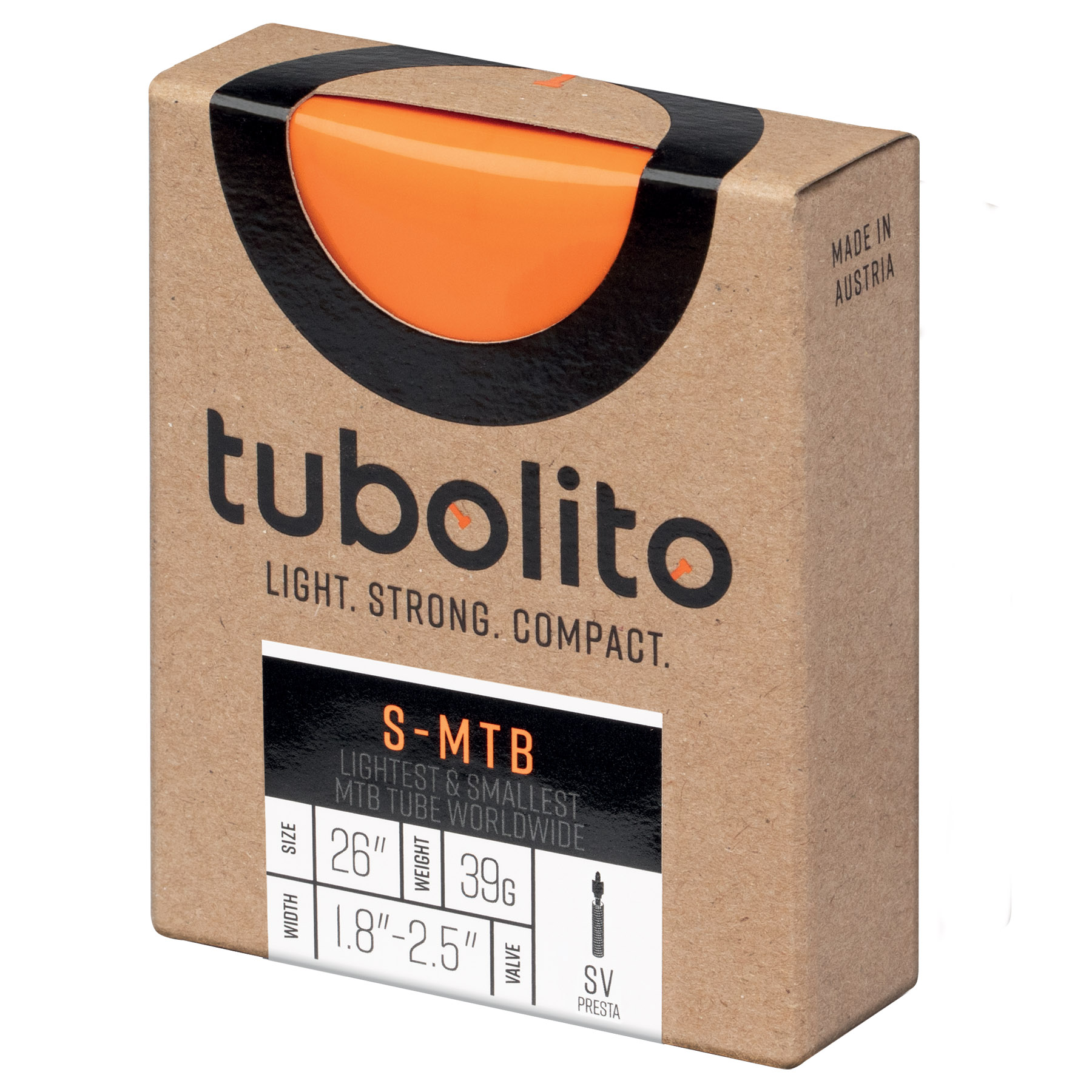 Productfoto van Tubolito S-Tubo MTB Tube - 26&quot;x1,8-2.4&quot; - Presta Valve