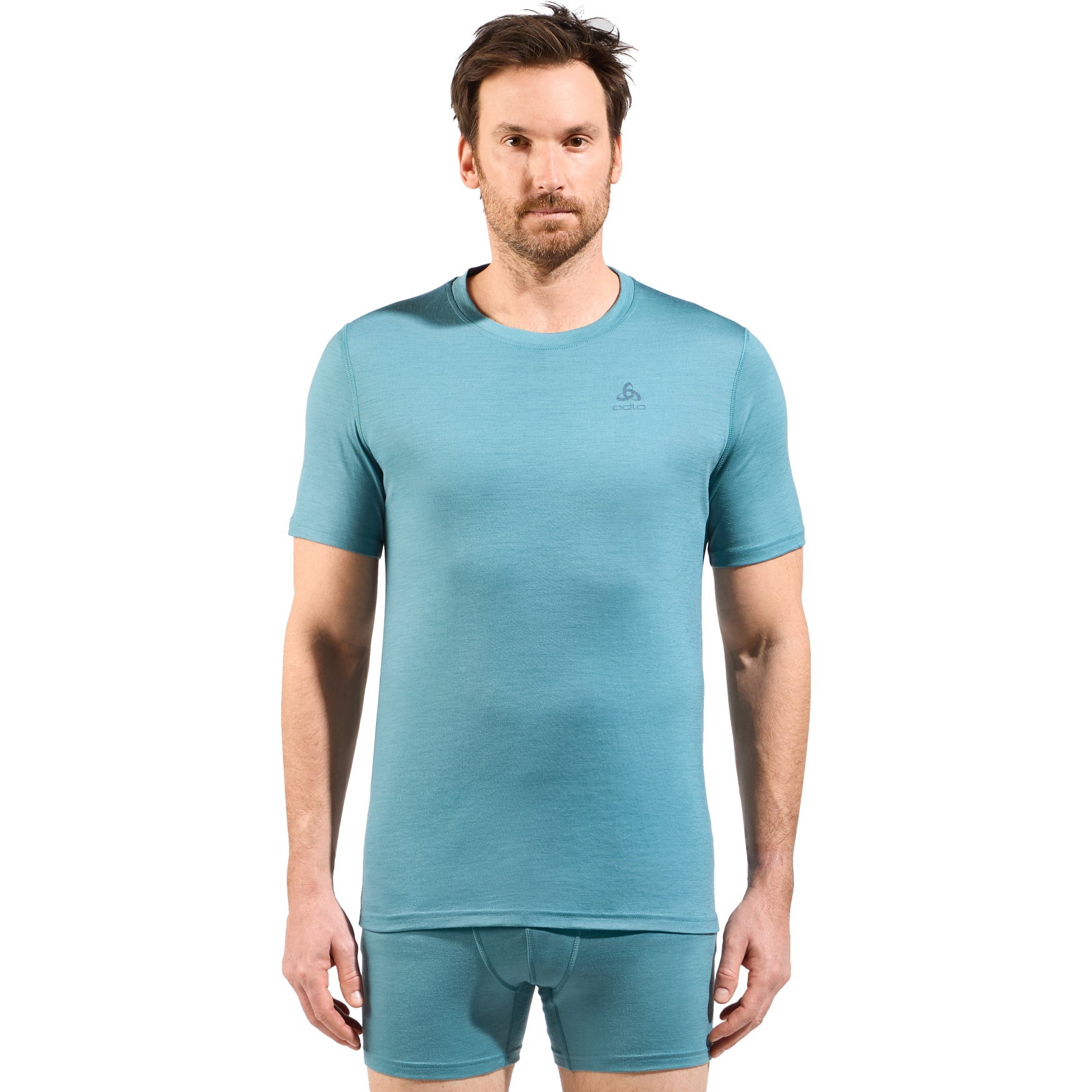 Produktbild von Odlo Natural Merino 160 Kurzarm-Unterhemd Herren - arctic