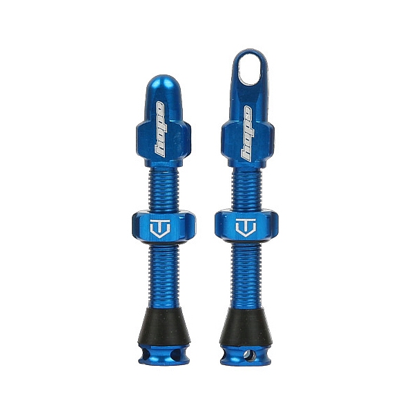 Photo produit de Hope Valves Tubeless | 1 Paire - bleu