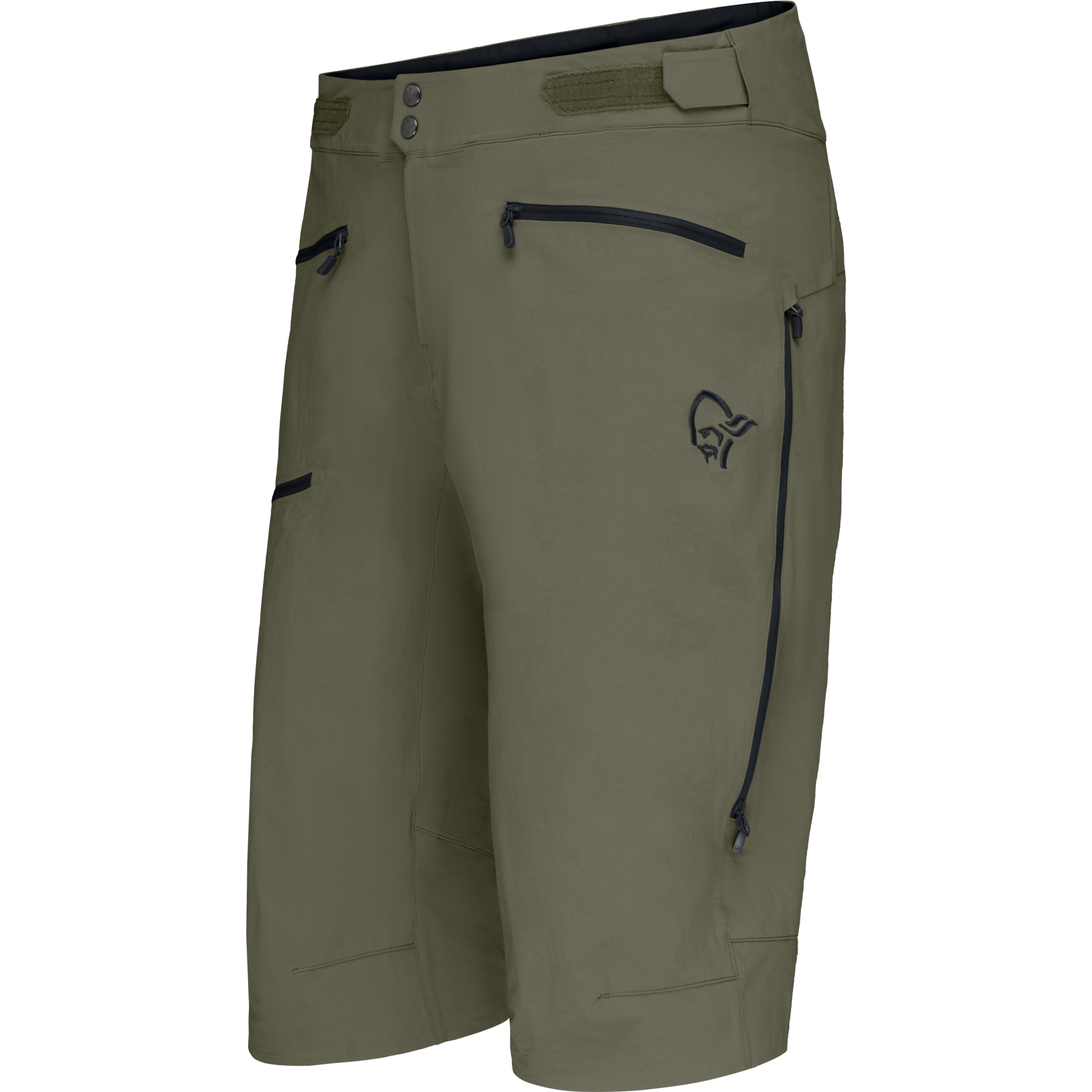 Norrona fjørå flex1 Shorts Men - Olive Night | BIKE24