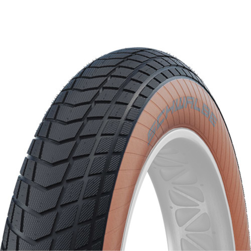Productfoto van Schwalbe Super Moto-X Draadband - Active | Green Compound | Reinforced - 20x4.00&quot; | Bronze Sidewall
