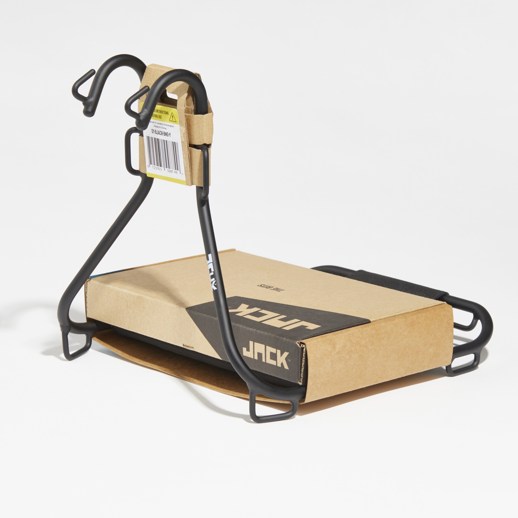 Wholegrain Cycles Jack The Bike Rack Front Carrier - black/yellow