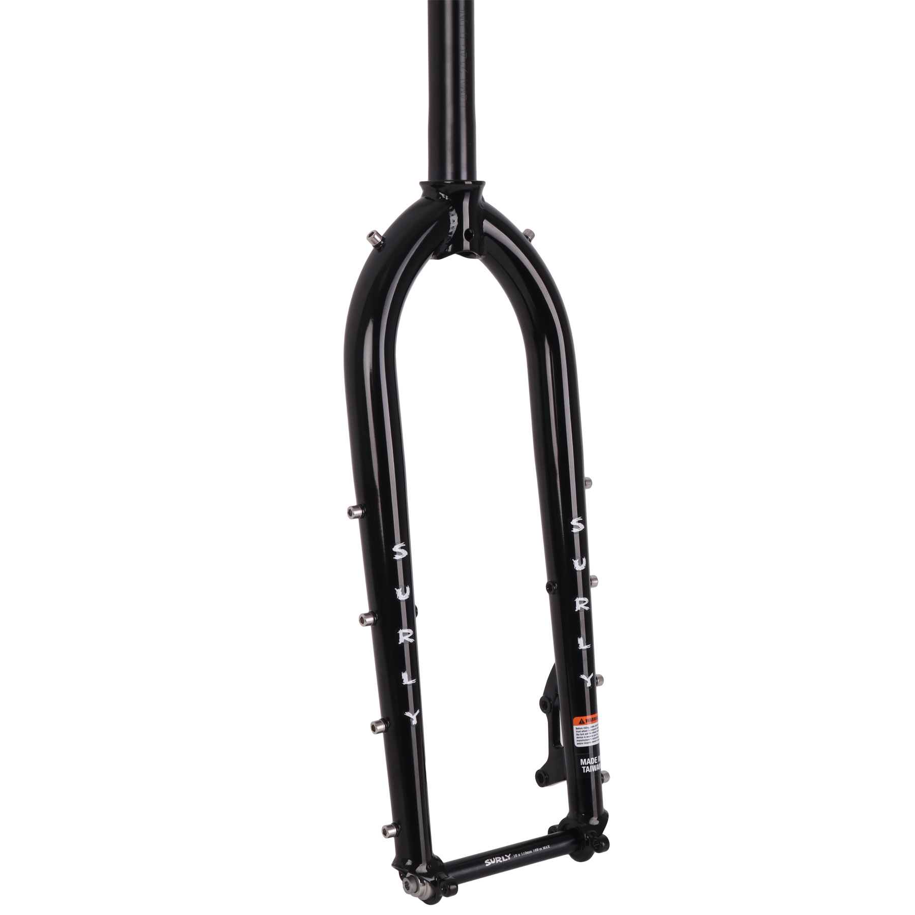 Image of Surly Dinner 27.5" Rigid Fork - 50mm Offset - 1 1/8" Ahead - 15x110mm - black