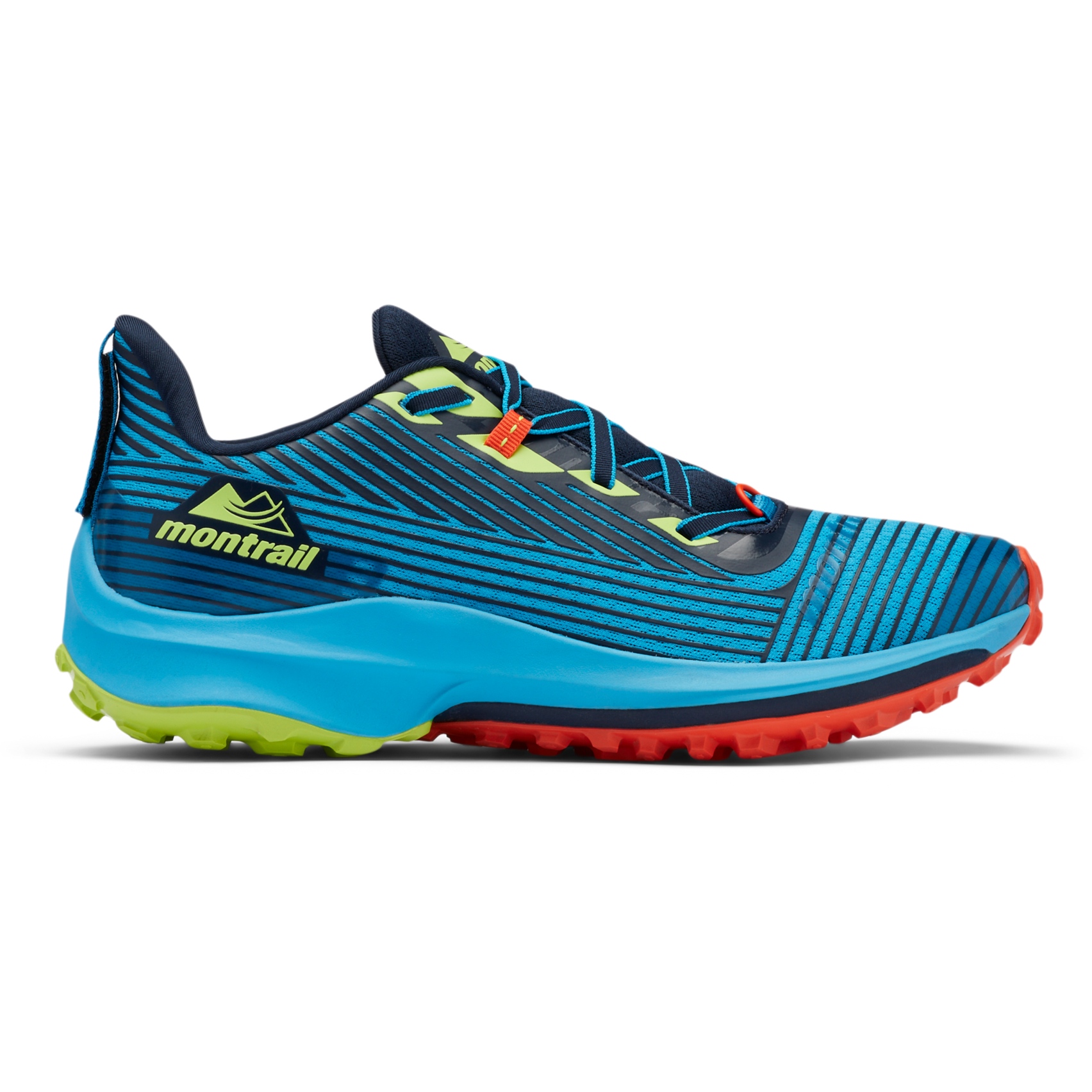 Picture of Columbia Montrail Trinity AG Trail Running Shoes - Collegiate Navy, Fission