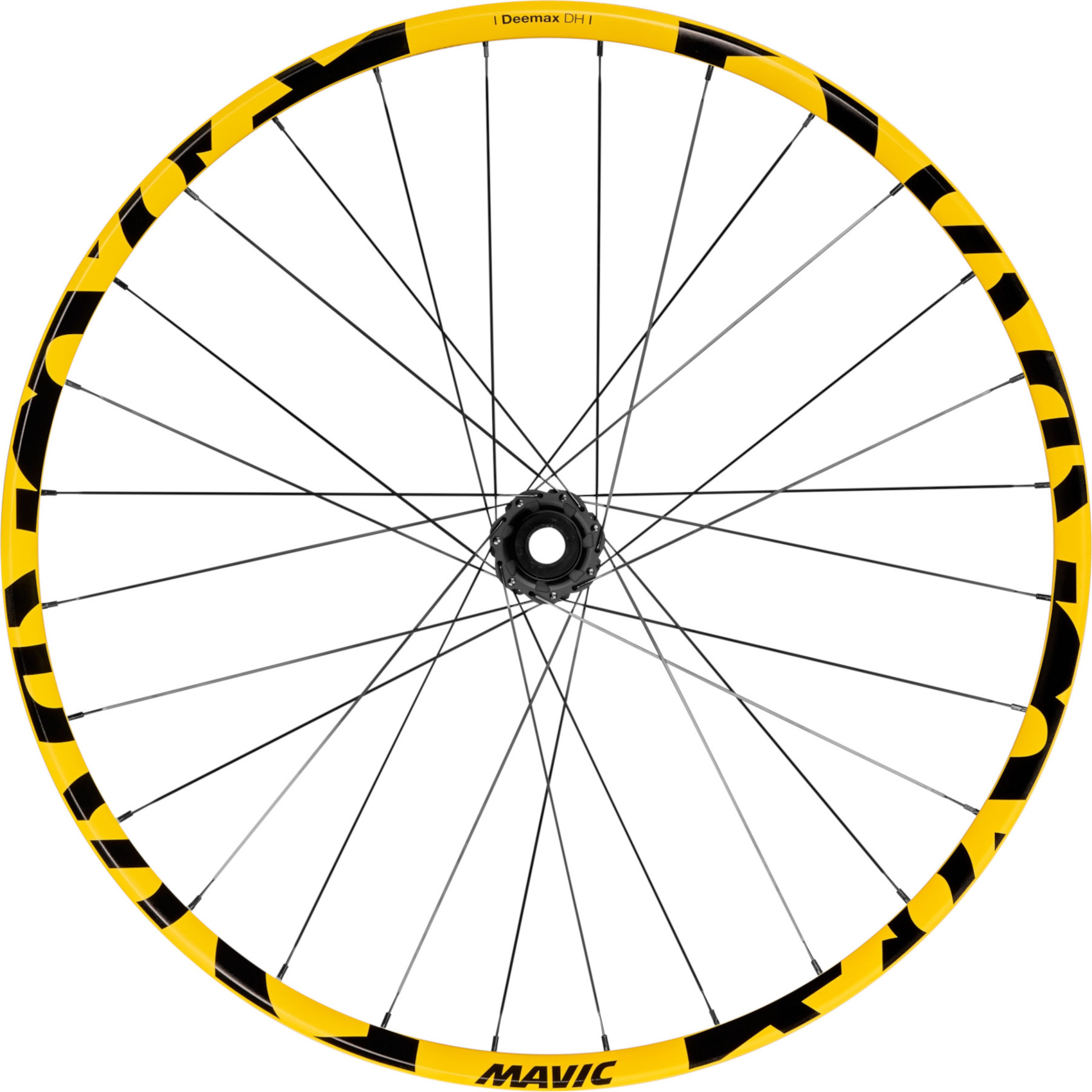 Picture of Mavic Deemax DH Rear Wheel - 27.5&quot; | Clincher |  6-Bolt - 12x148mm Boost - SRAM XD - yellow