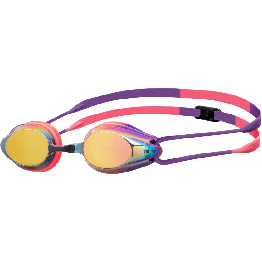 Bild von arena Tracks Mirror Schwimmbrille - Copper - Plum/Bright Coral