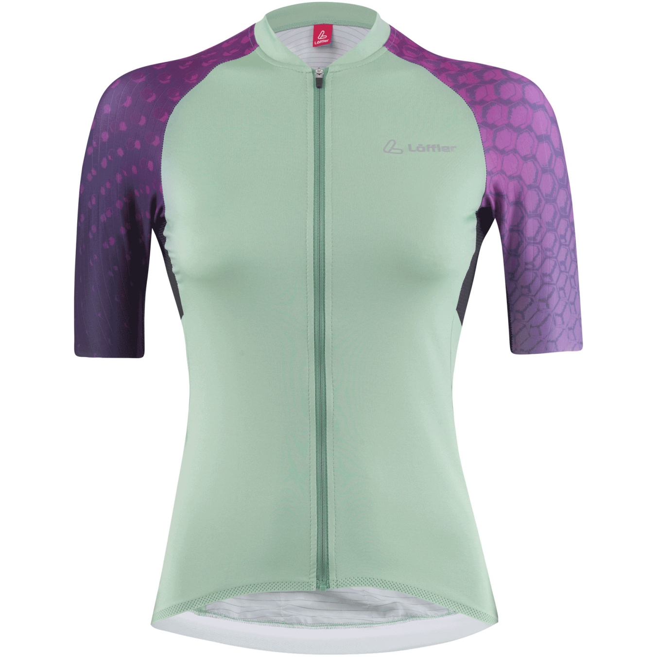Produktbild von Löffler Statement Glam Full Zip Bike Trikot Damen - cottage 363