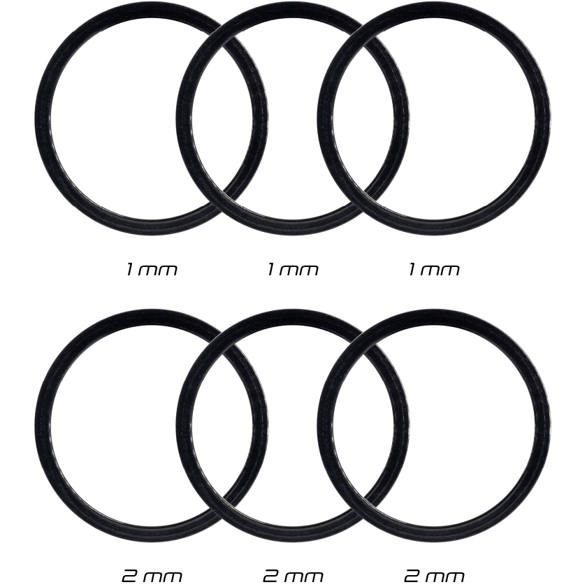Комплект прокладок Bikone для широких кривошипов Dub