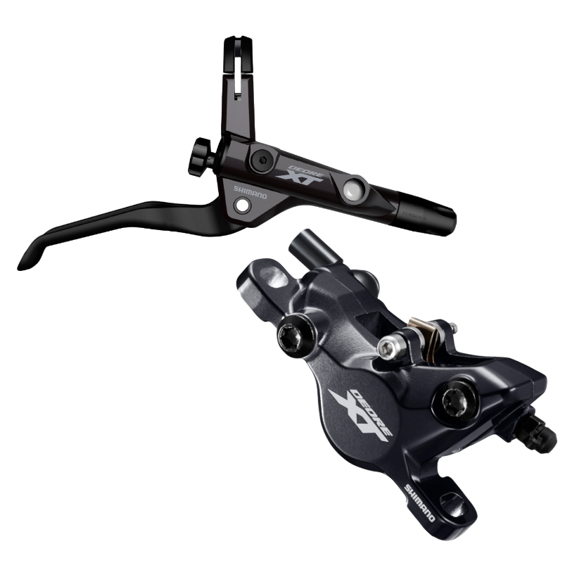 Picture of Shimano Deore XT BL-T8100 + BR-M8100 XC Race Hydraulic Disc Brake - I-Spec II - J-Kit - Special Offer - Set RW