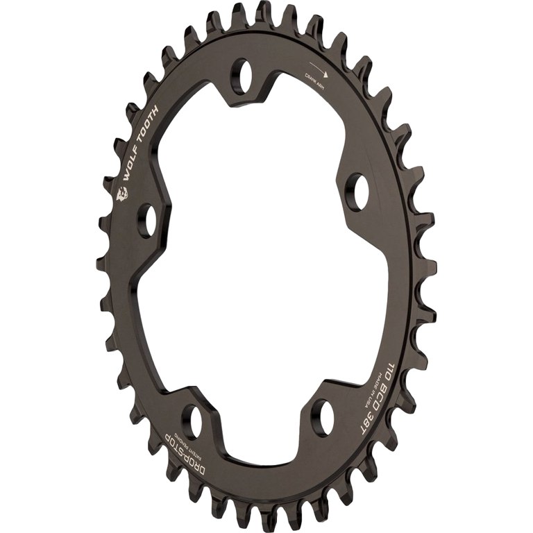 Wolf Tooth Elliptical Single Road/Cyclocross Flattop Chainring
