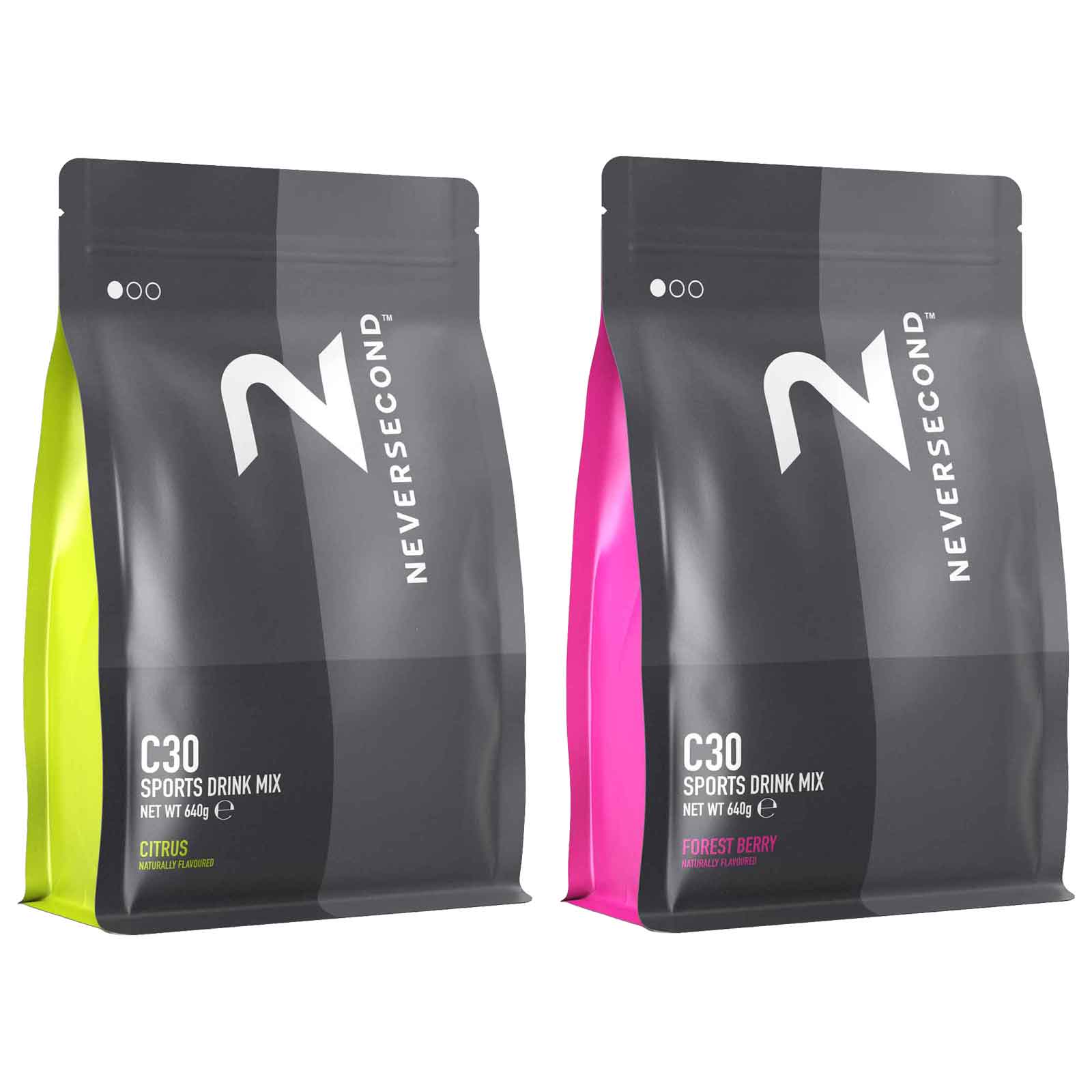 Produktbild von Neversecond C30 Sports Drink Mix - Kohlenhydrat-Getränkepulver - 640g