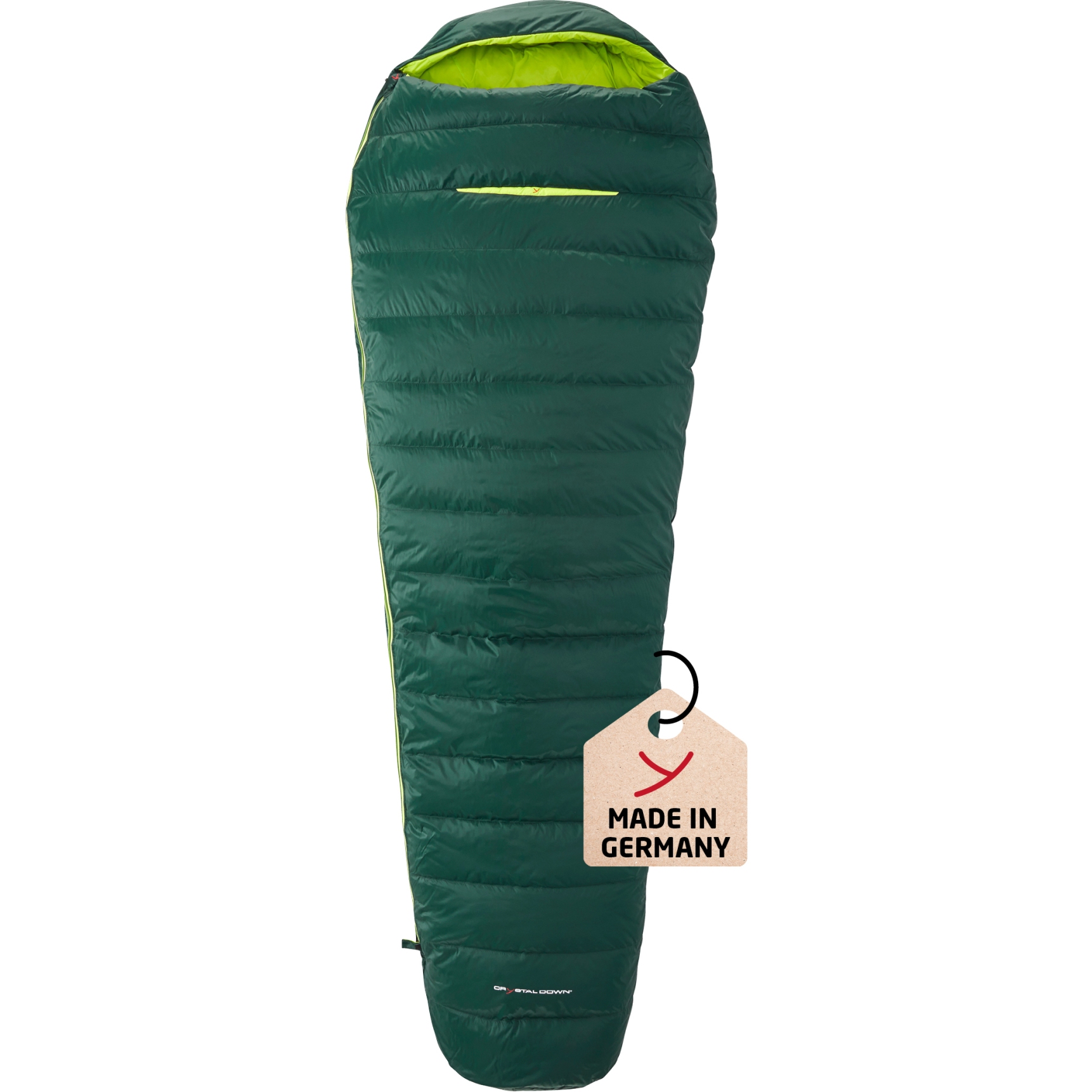 Picture of Y by Nordisk Tension Mummy 500 L Sleeping Bag - scarab/lime