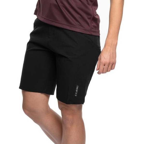Picture of CUBE CMPT Trail Shorts Women - black