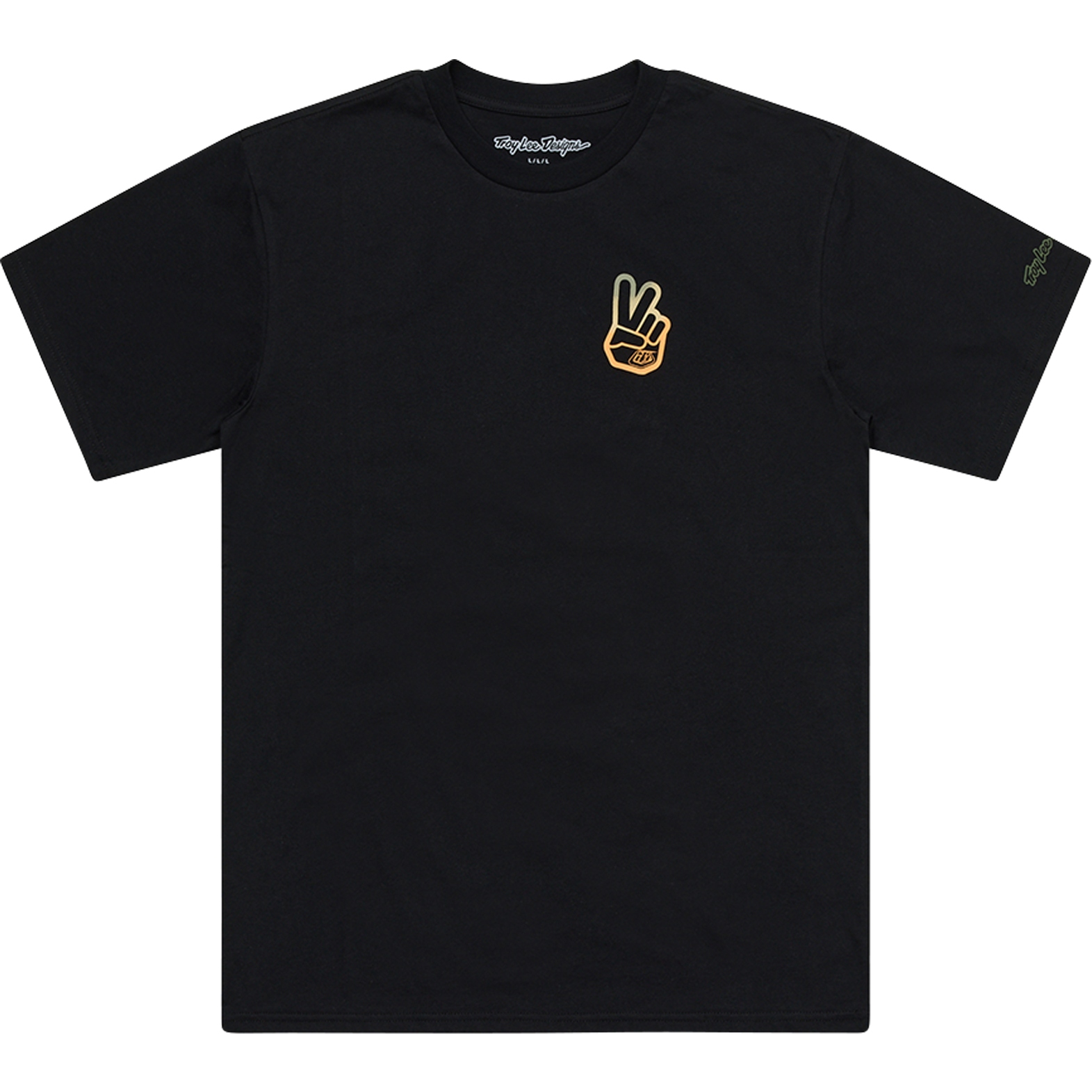 Picture of Troy Lee Designs Short Sleeve Tee Men - Peace Out Black