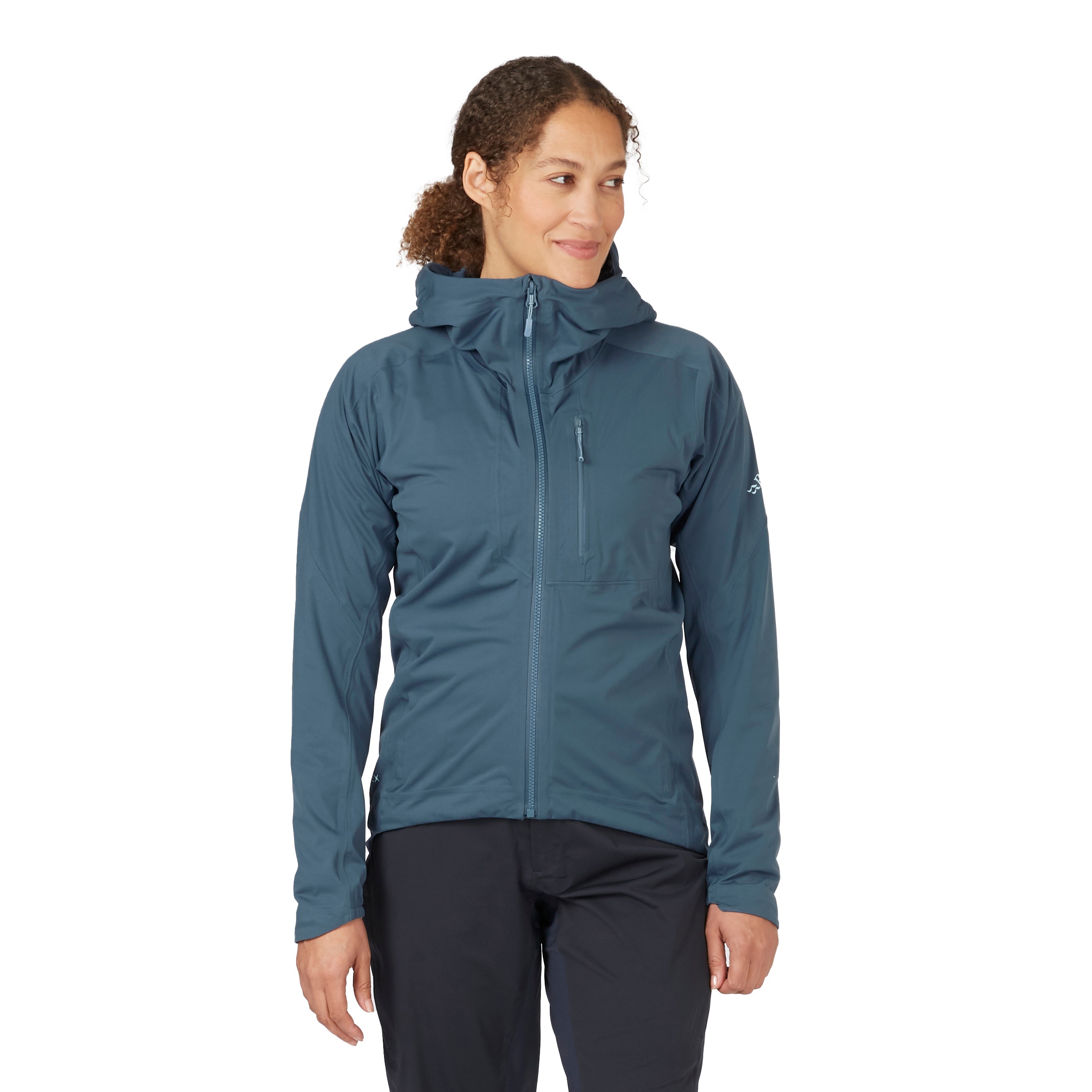 Picture of Rab Cinder Kinetic Jacket Women - orion blue