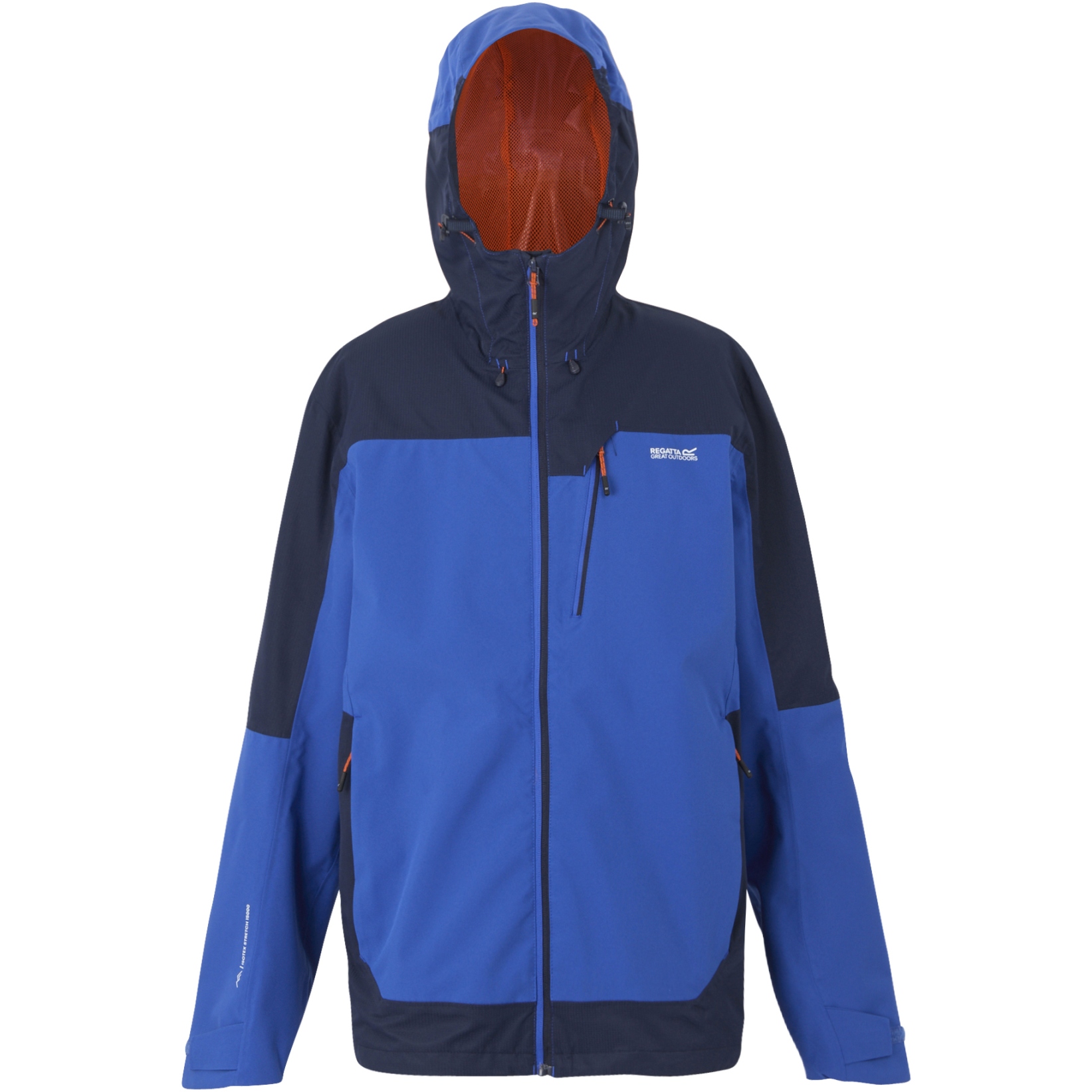 Productfoto van Regatta Highton Stretch IV Jas Heren - Olympian Blue/Navy 0T2