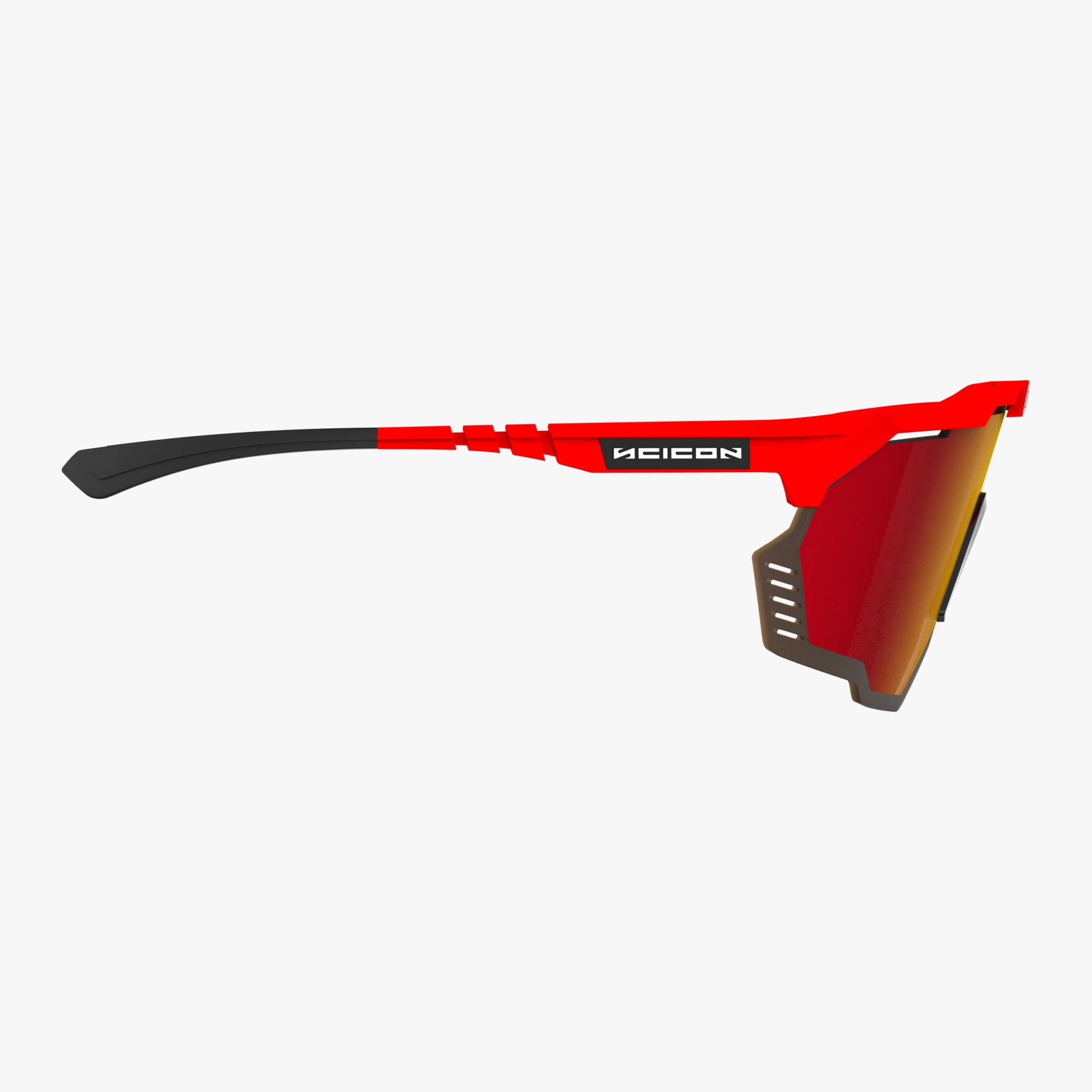 Scicon Aeroshade Kunken Glasses - Red Gloss - Multimirror Red