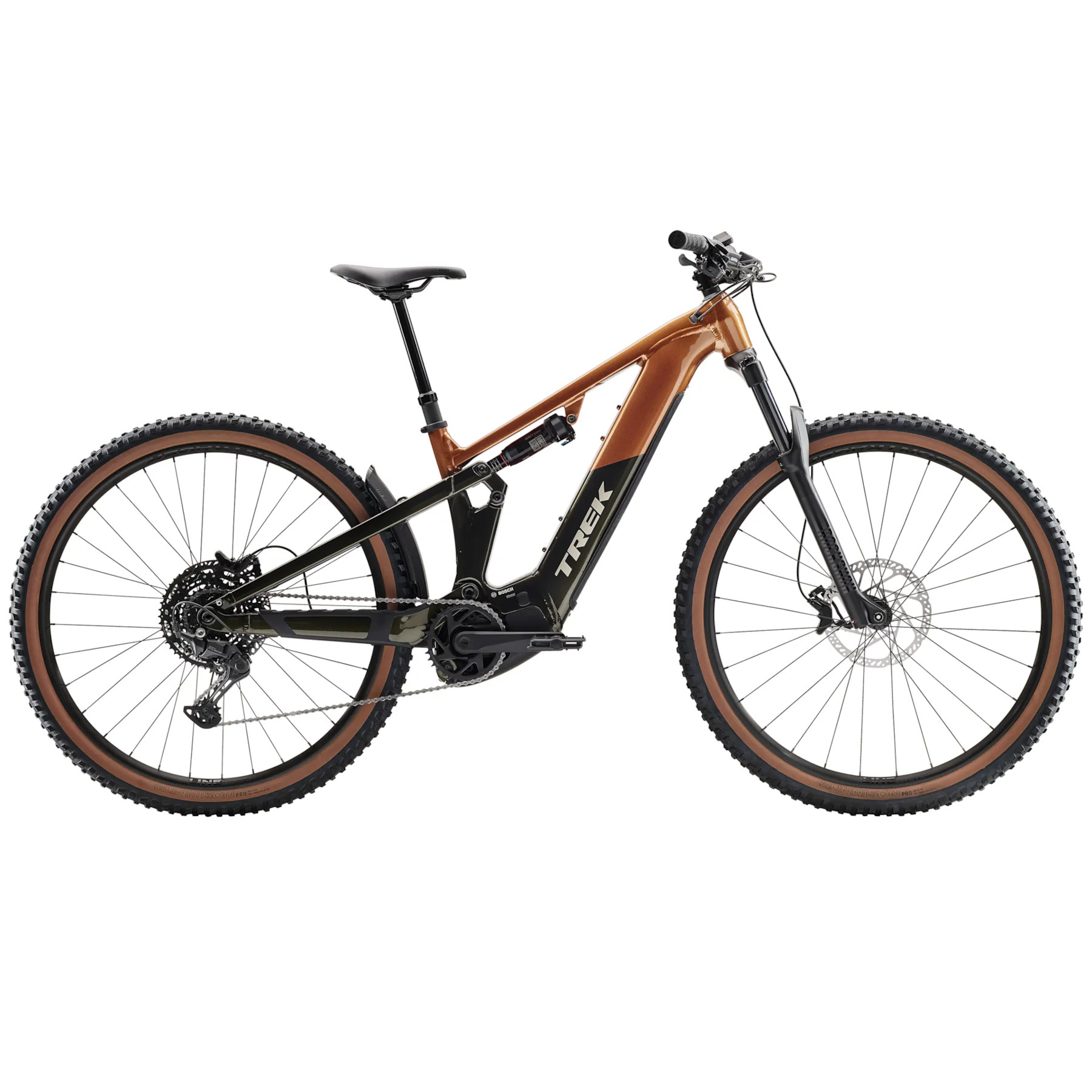 Produktbild von Trek POWERFLY+ FS 4 Gen 4 - 29&quot; E-Mountainbike - 2025 - Pennyflake/Black Olive