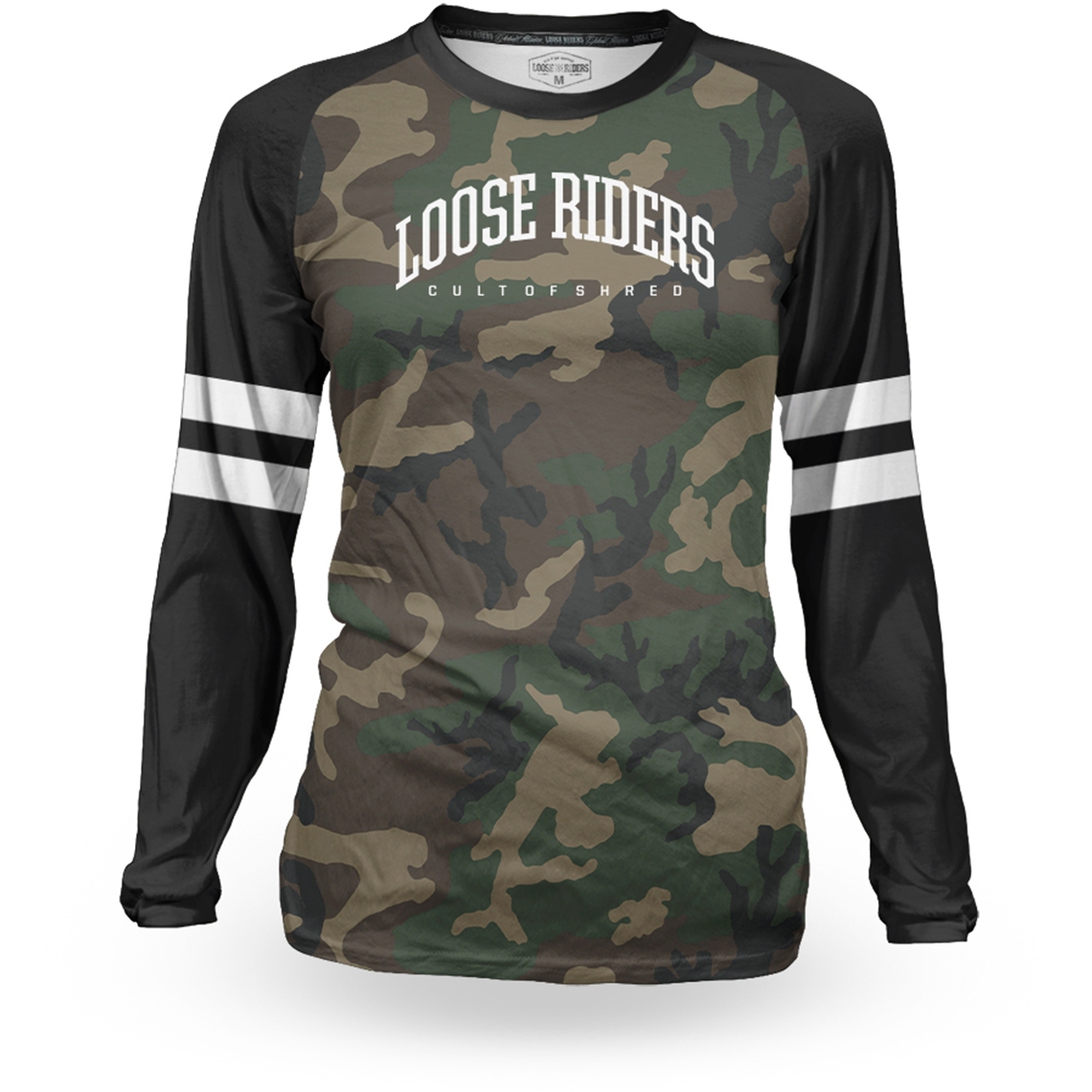 Picture of Loose Riders Heritage Technical Womens Long Sleeve Jersey - Camo