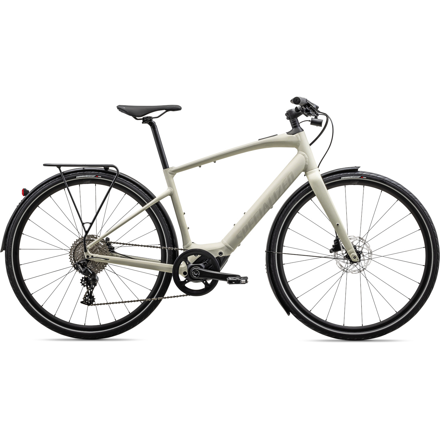 Specialized TURBO VADO 4.0 SL EQ City E Bike 2024 birch limestone speckling birch reflective