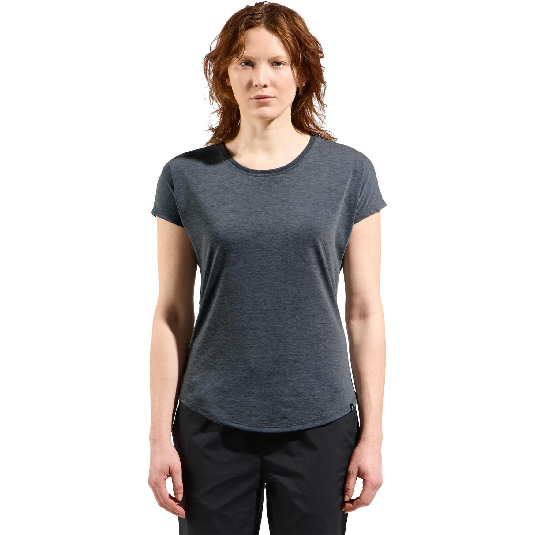 Immagine prodotto da Odlo Maglietta Donna - Essentials Natural - dark slate melange