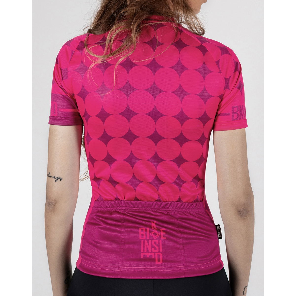 Pink bike jersey online