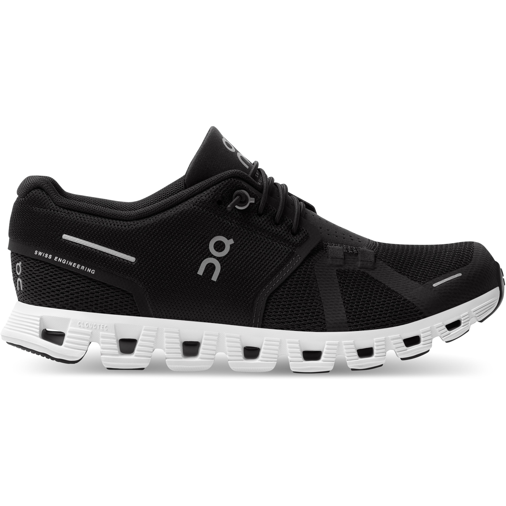 Picture of On Cloud 5 Women&#039;s Shoes - Black &amp; White