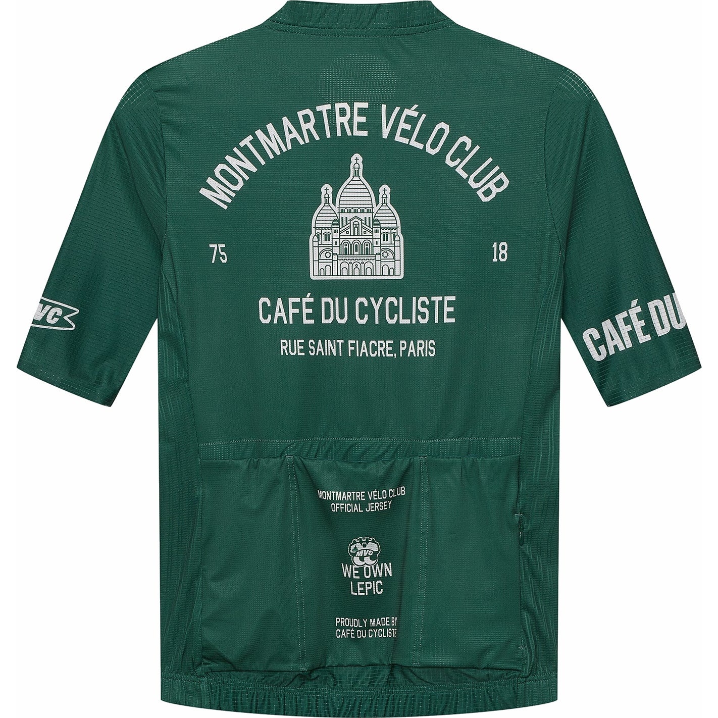 Café du Cycliste x Montmartre Vélo Club Paris Bergida Short Sleeve