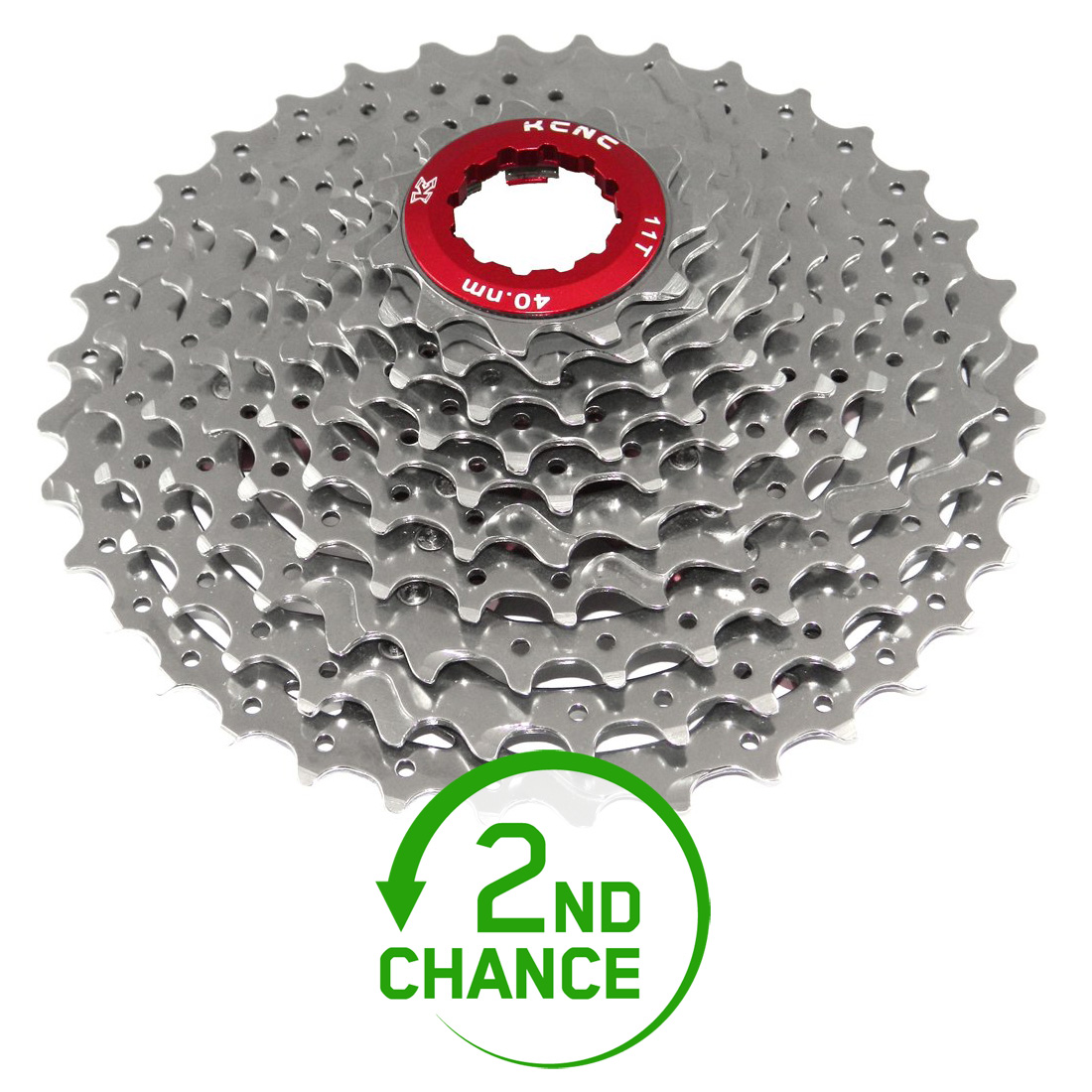 Picture of KCNC MTB Stainless Steel Cassette 11-36 for Shimano/SRAM 10-speed - silver - 2nd Choice