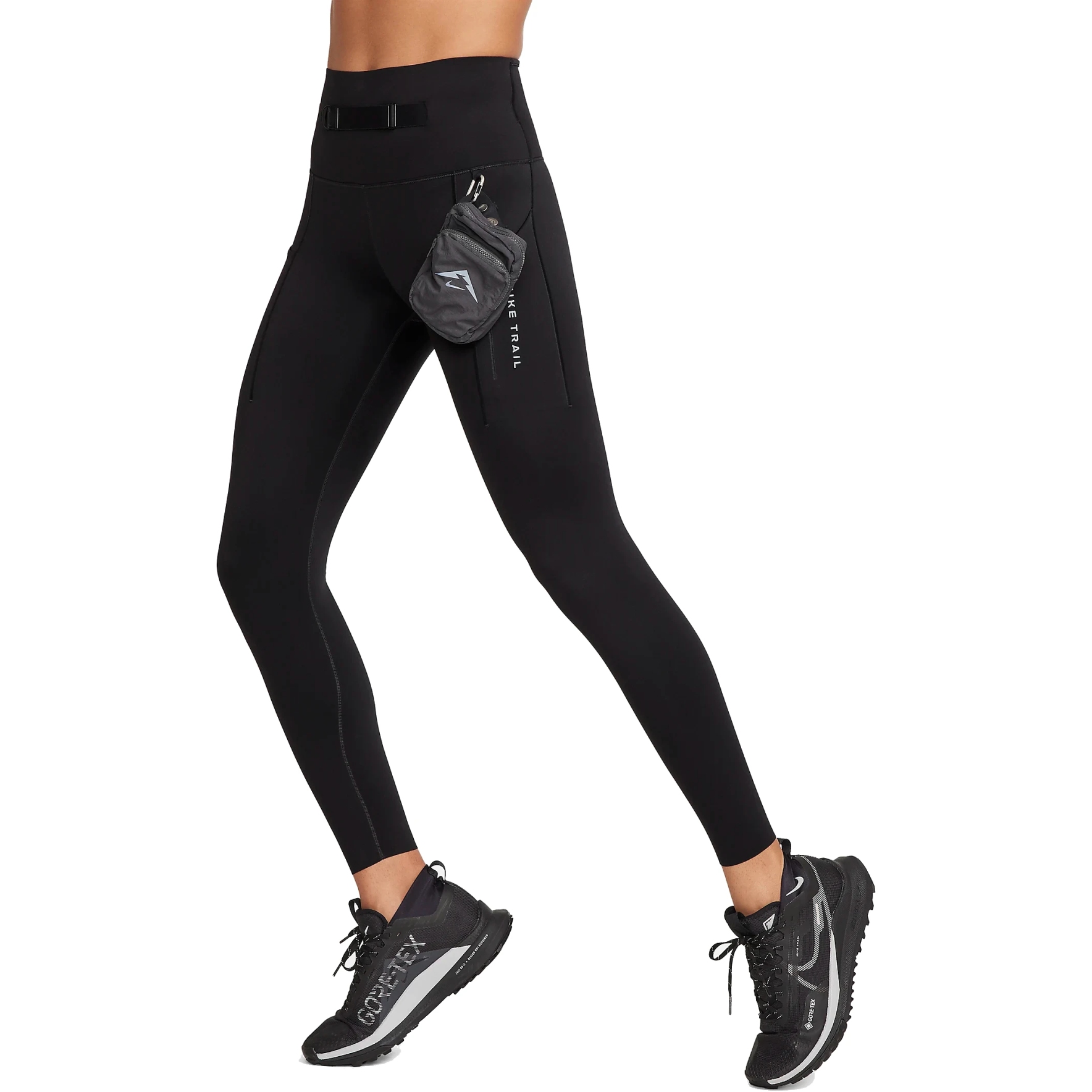 Produktbild von Nike Trail Go Firm-Support 7/8 Leggings Damen - schwarz FN2664-010