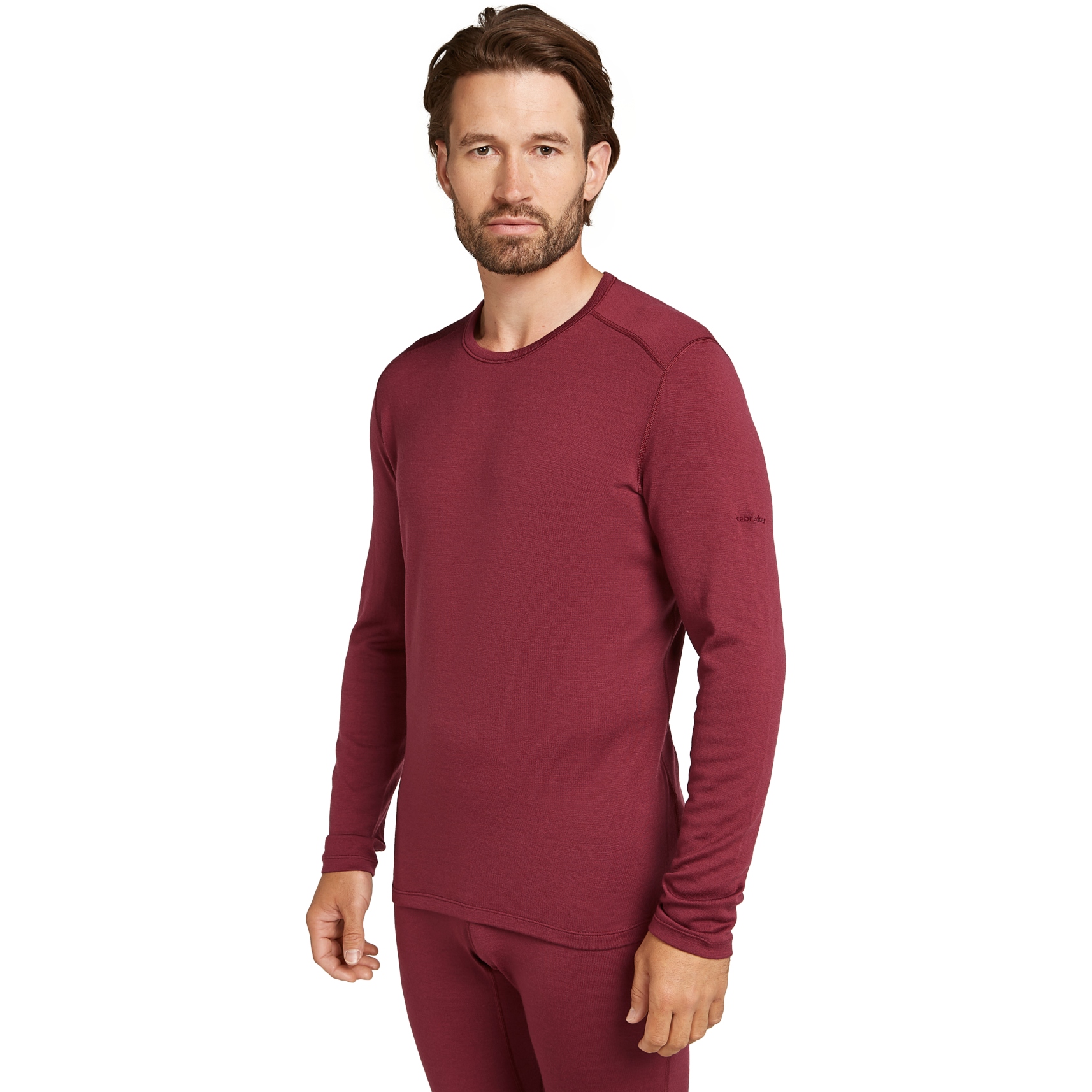 Image de Icebreaker T-Shirt Manches Longues Homme - Merino 260 Tech Crewe - Port